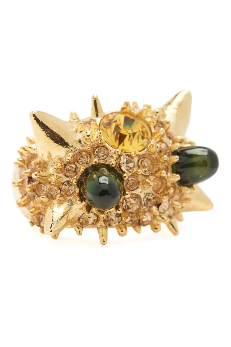 Collina Strada GOLD ALIEN SPIKE RING outlook