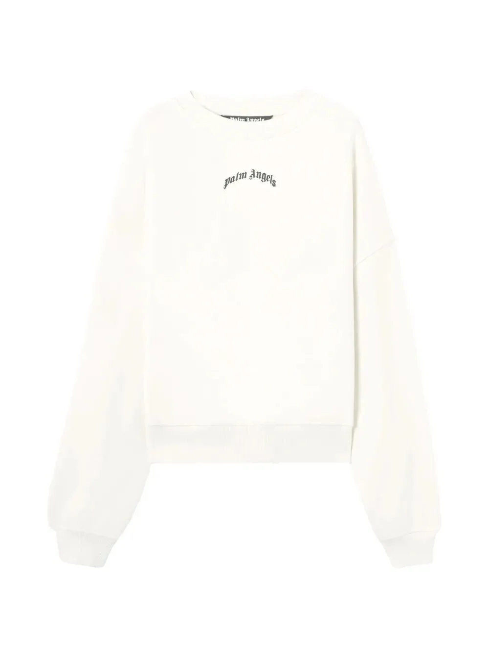 Back Curved Logo Loose Crew - 1