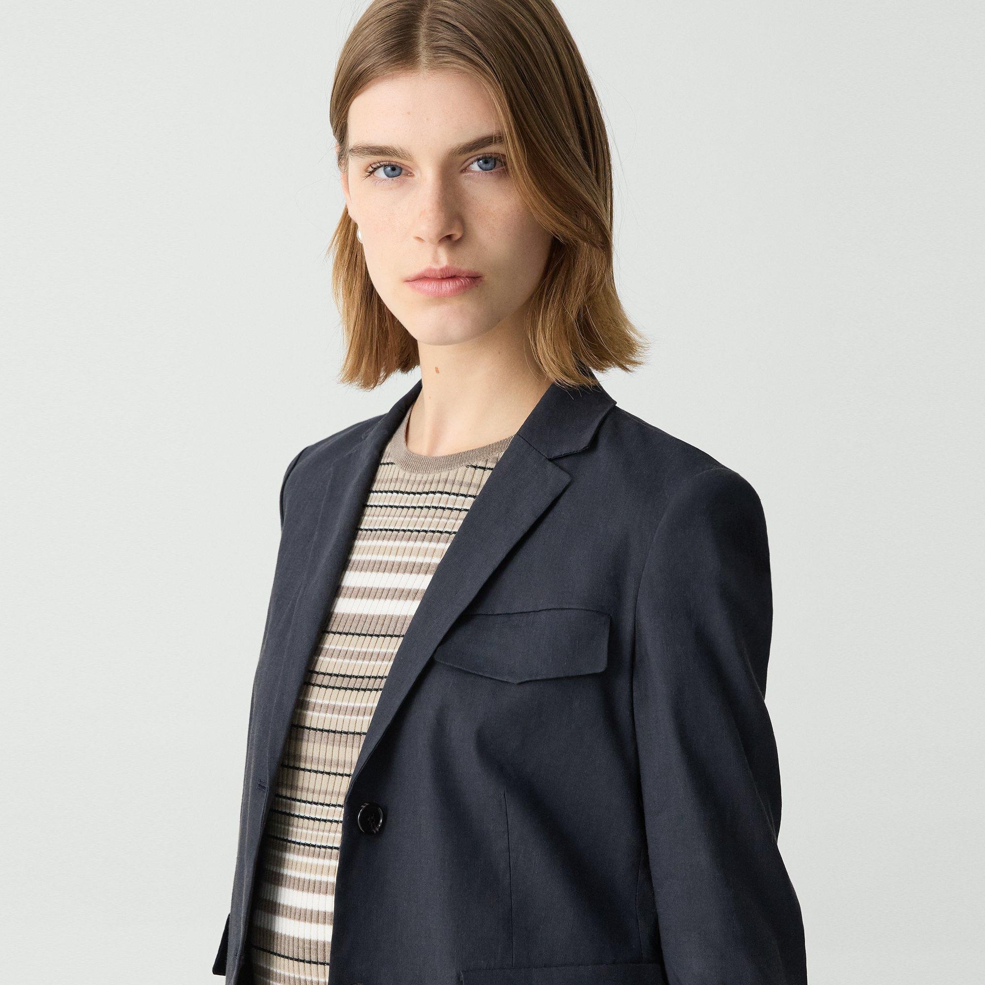 Shrunken Blazer in Good Linen - 5