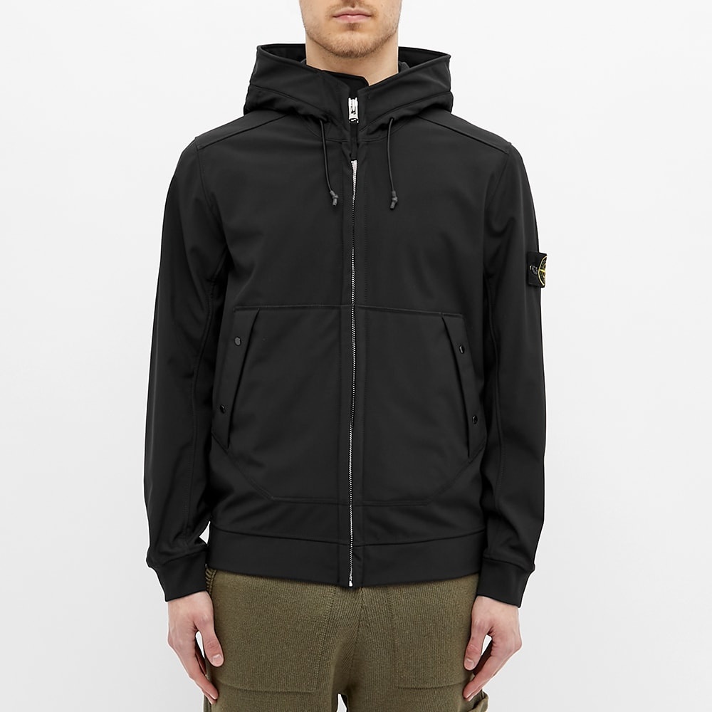 Stone Island Hooded Softshell Jacket - 5