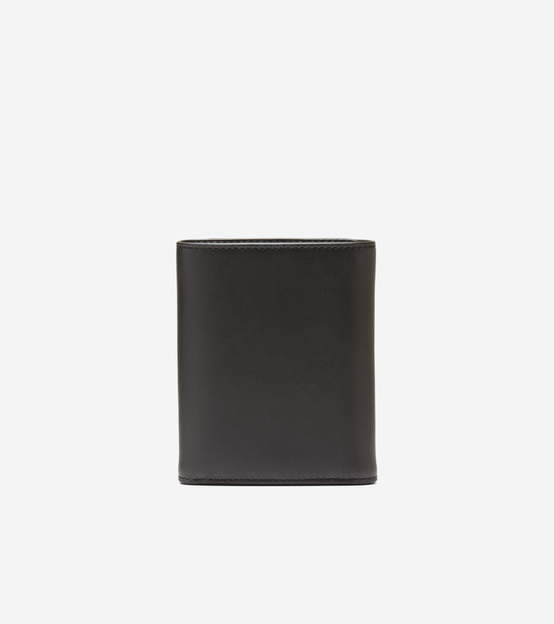 COLE HAAN Men's Leather Trifold Wallet outlook
