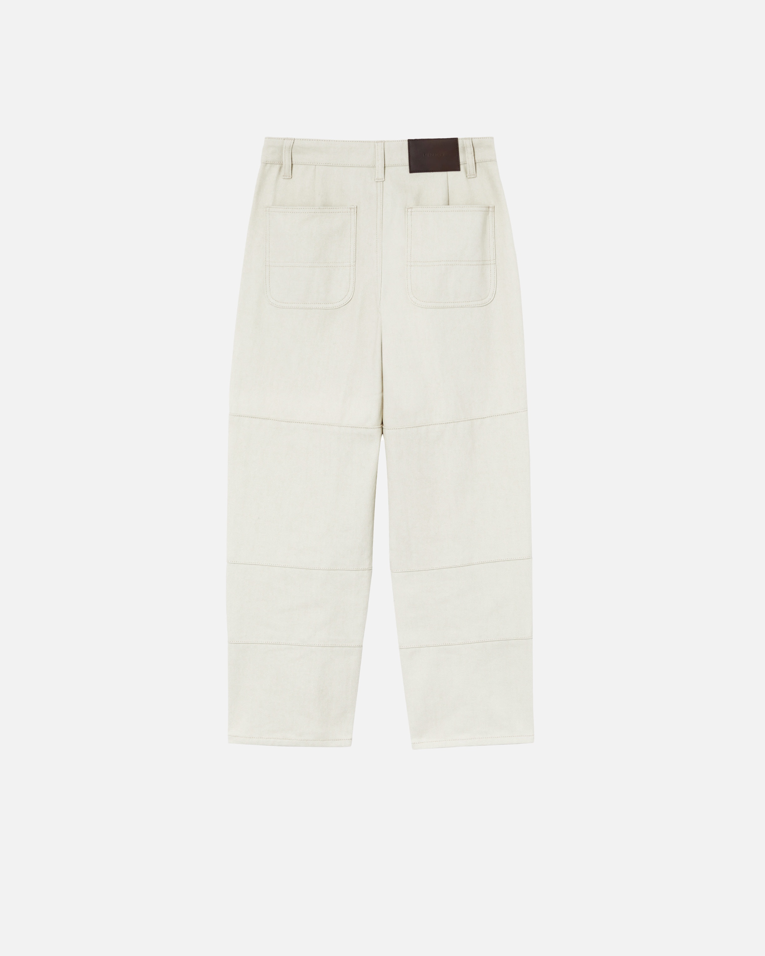 COTTON BULL TROUSERS WITH POINTED STUDS - 6