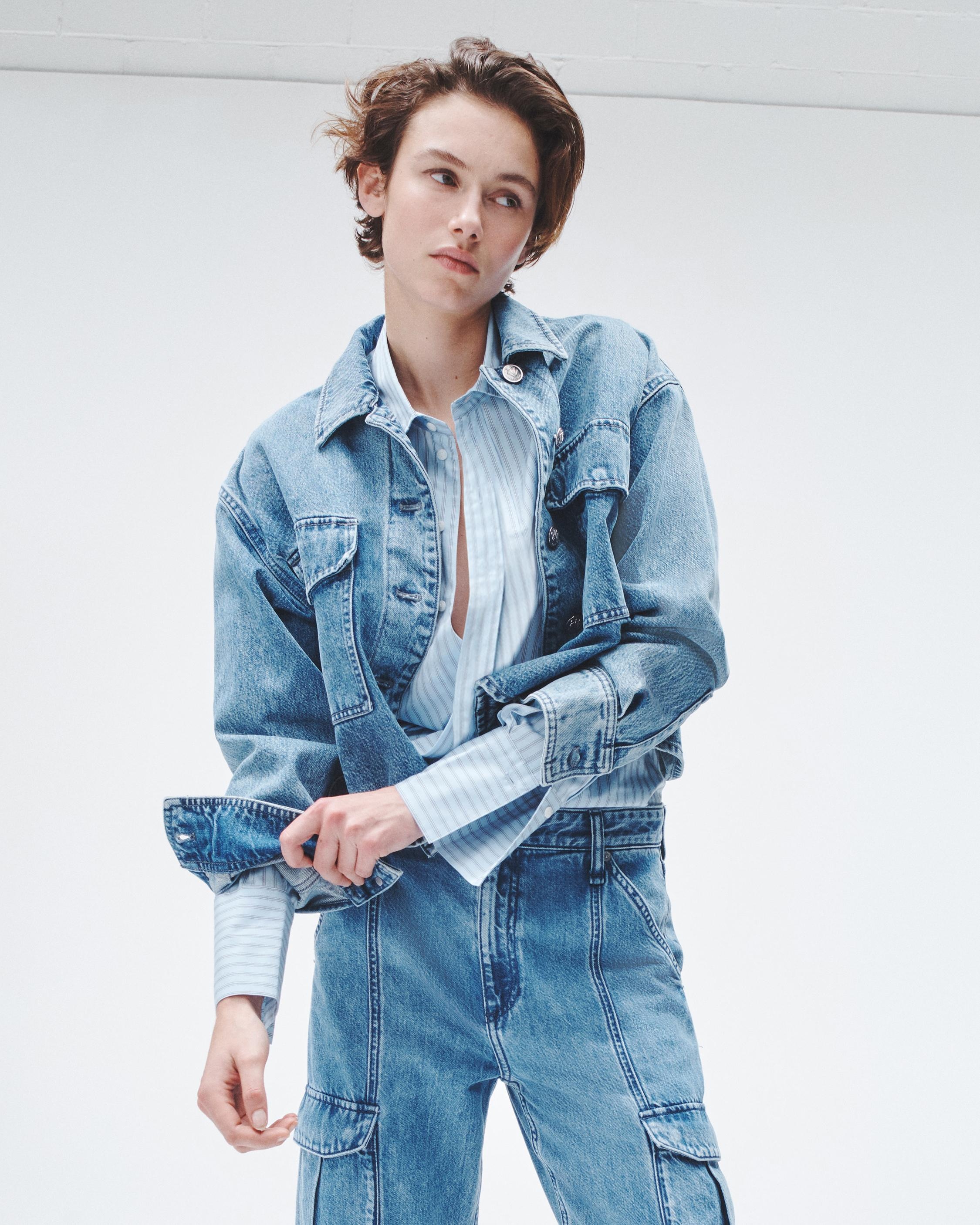 Jaiden Denim Shirt Jacket
Relaxed Fit - 2