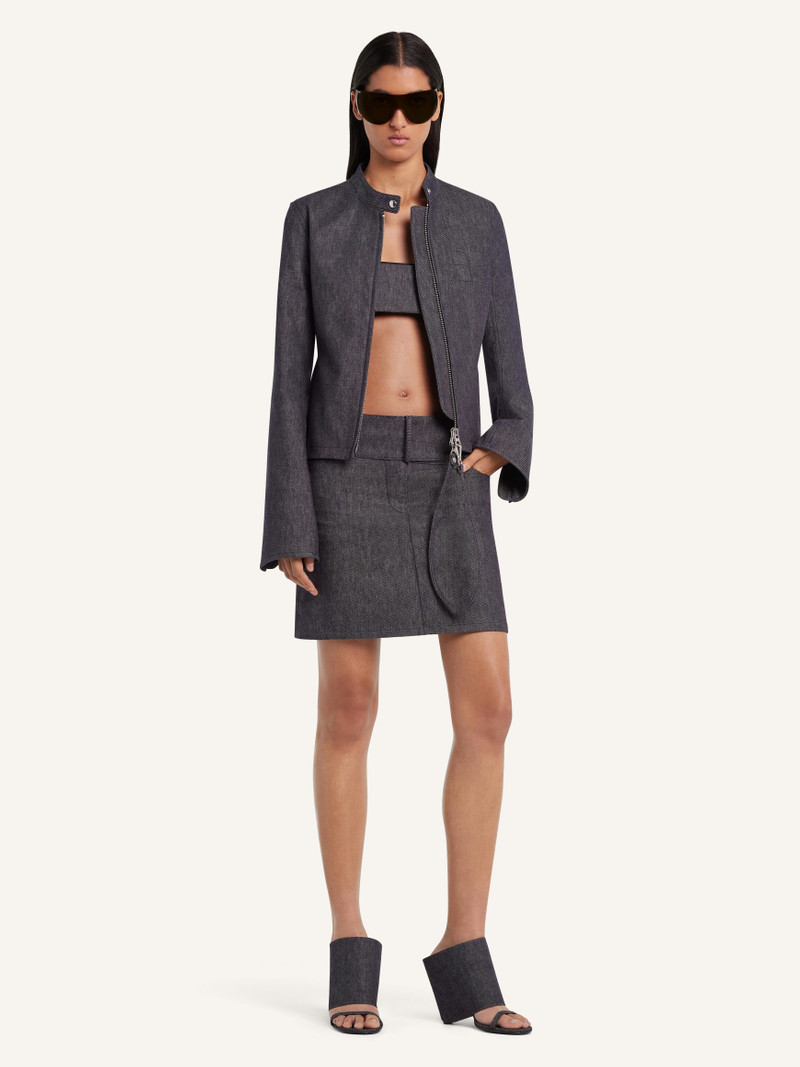 courrèges CITY DENIM JACKET outlook