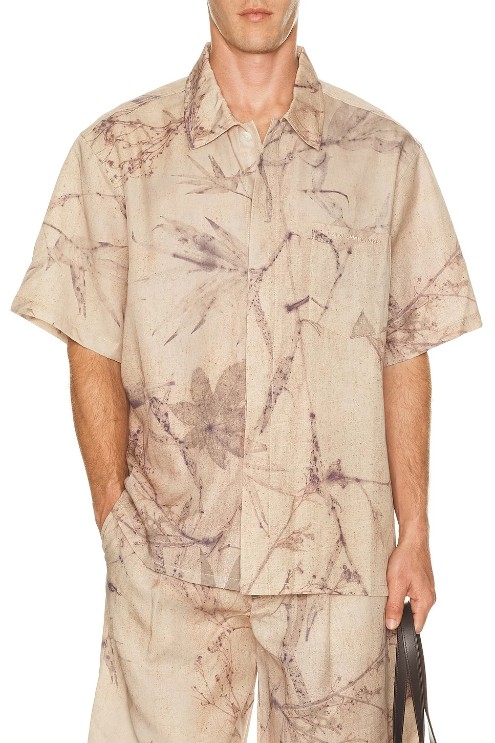 Printed Plant Dye Shirt - 1