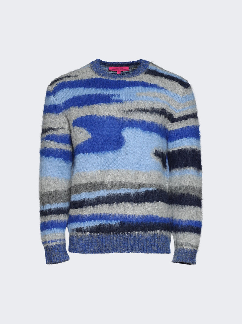 Topo Jacquard Crew Sweater Twilight Multi 1