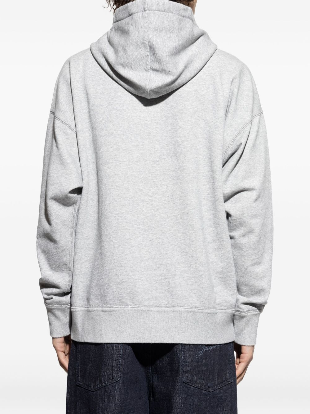 logo-print hoodie - 4