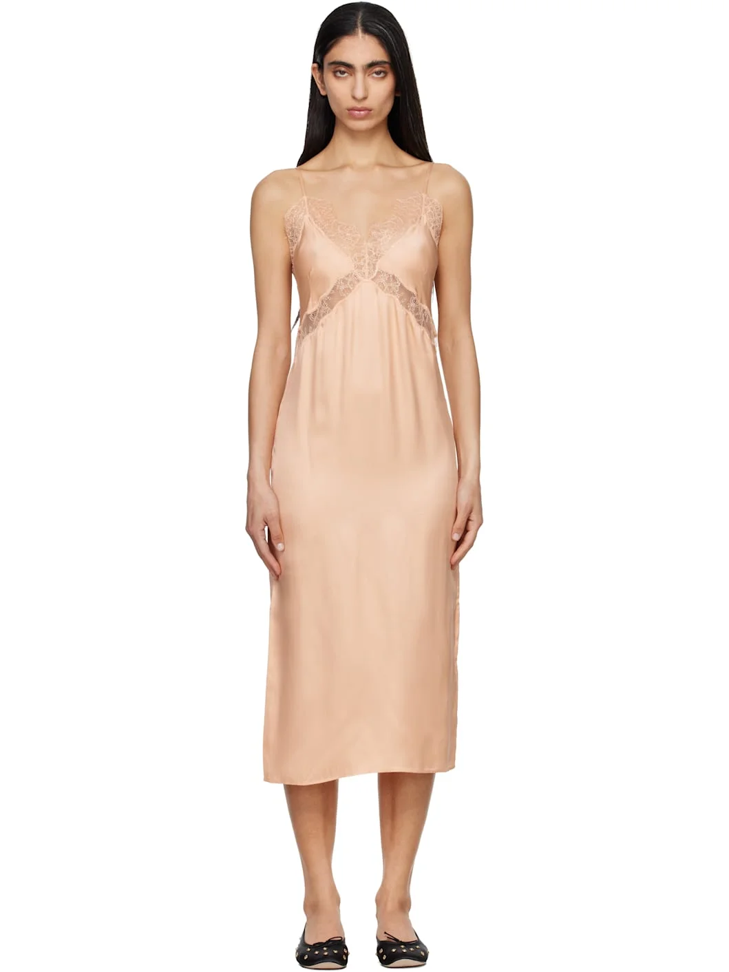 Pink Carissa Slip Dress - 1