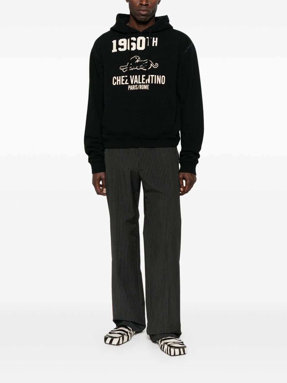 logo-print hoodie - 2