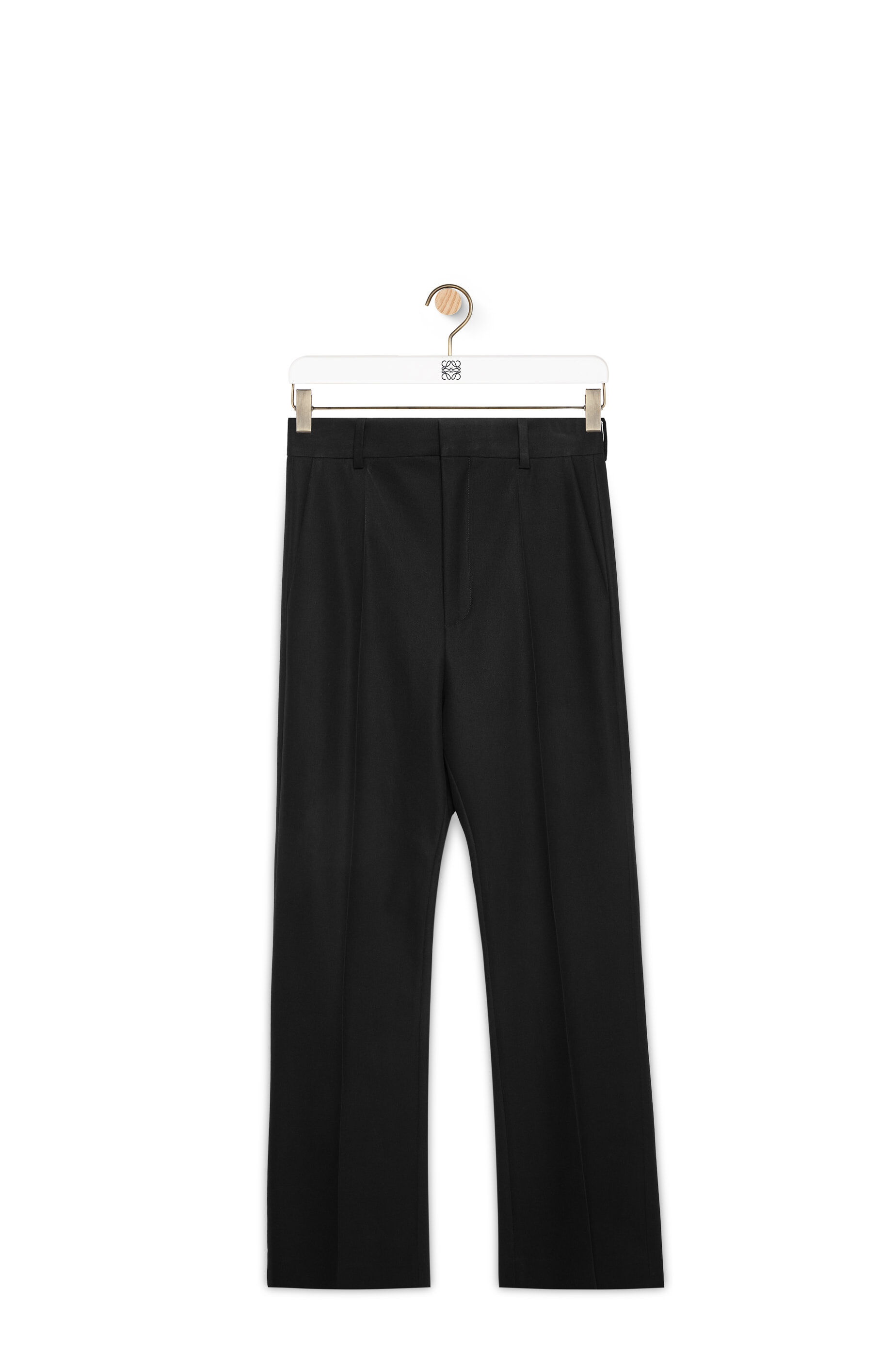 Bootleg trousers in cotton - 1