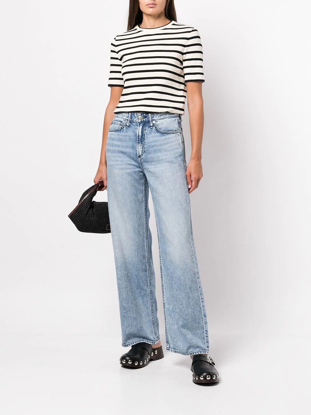 wide-leg jeans - 2