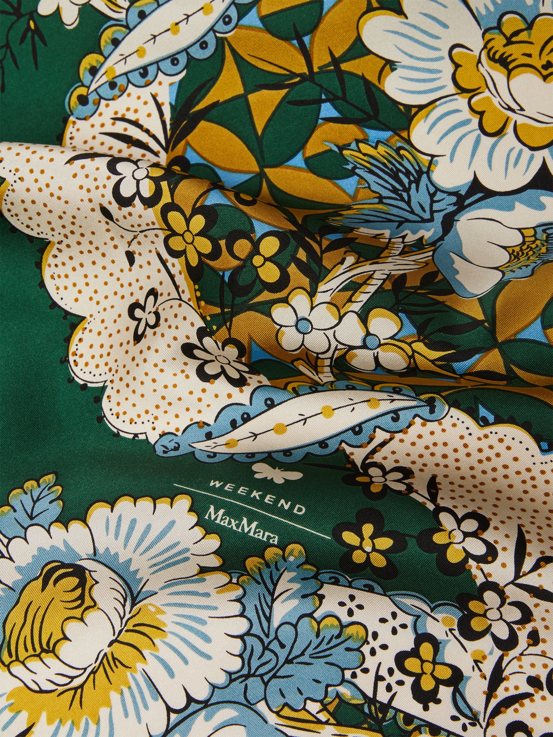 ONESTO Printed silk maxi pocket square - 3