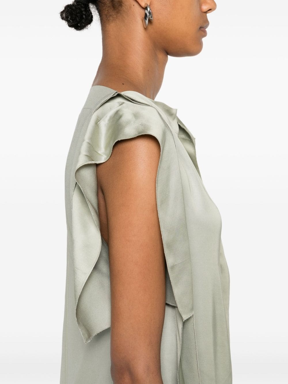 asymmetric midi dress - 5