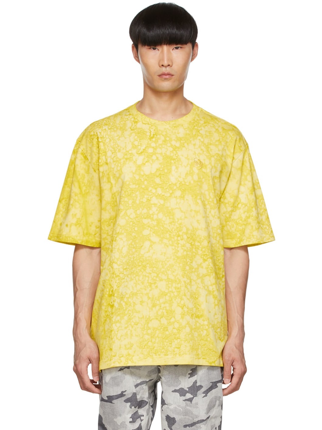 Yellow Cotton T-Shirt - 1