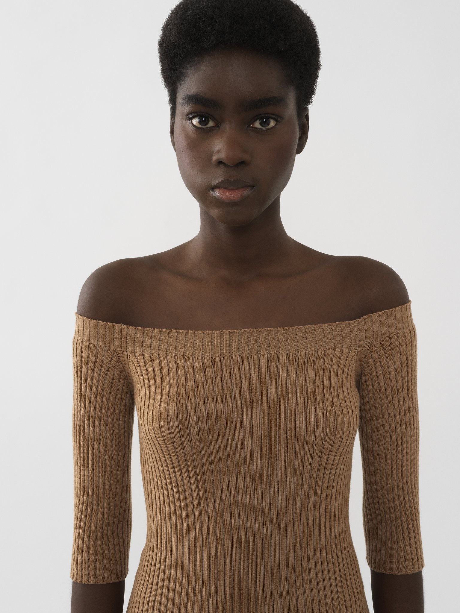 OFF-THE-SHOULDER SWEATER - 2