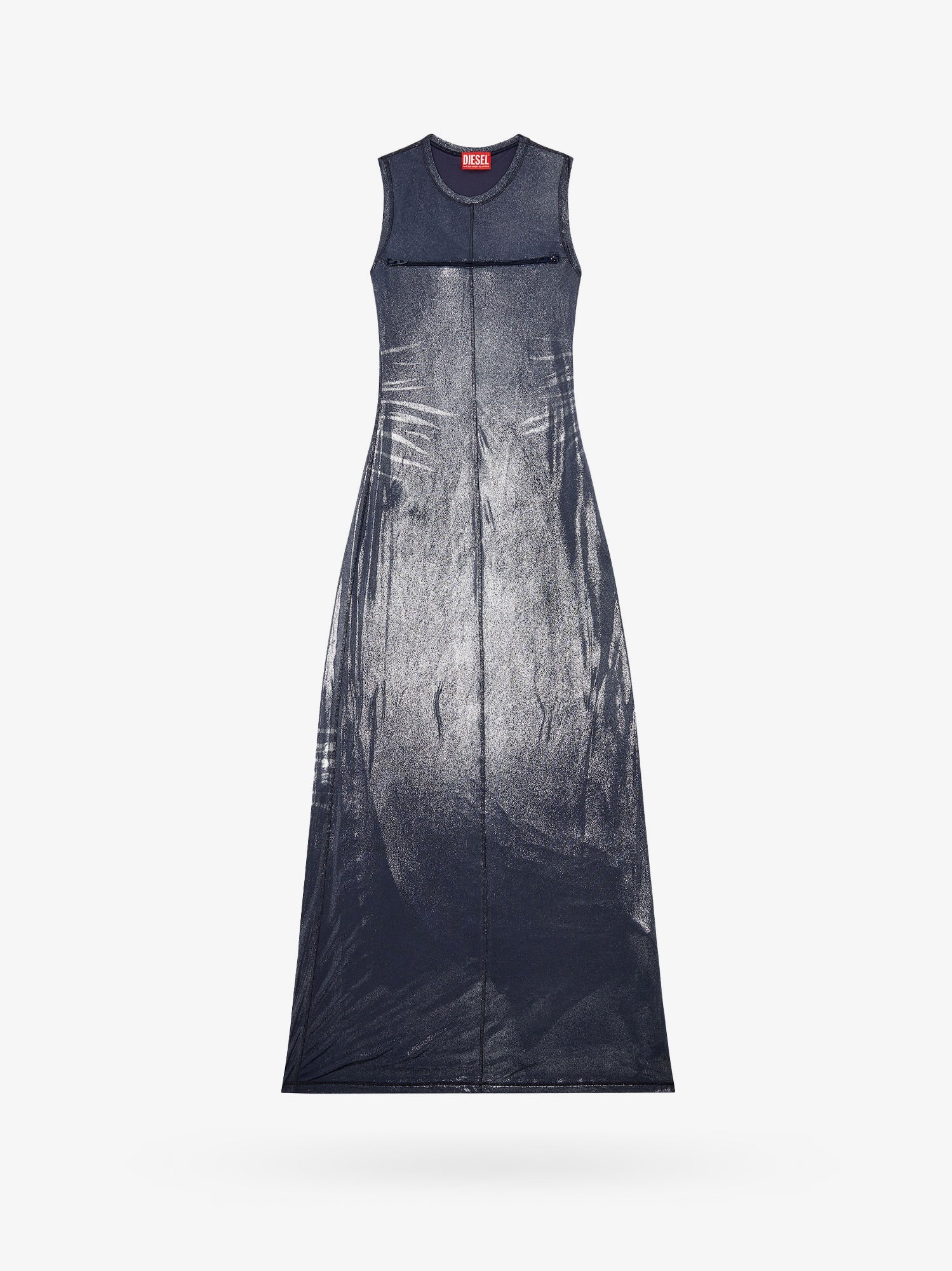 green emerald velvet dress D-Vety Maxi Dress (A14239-OAJCS-MIDNIGHT-BLUE)