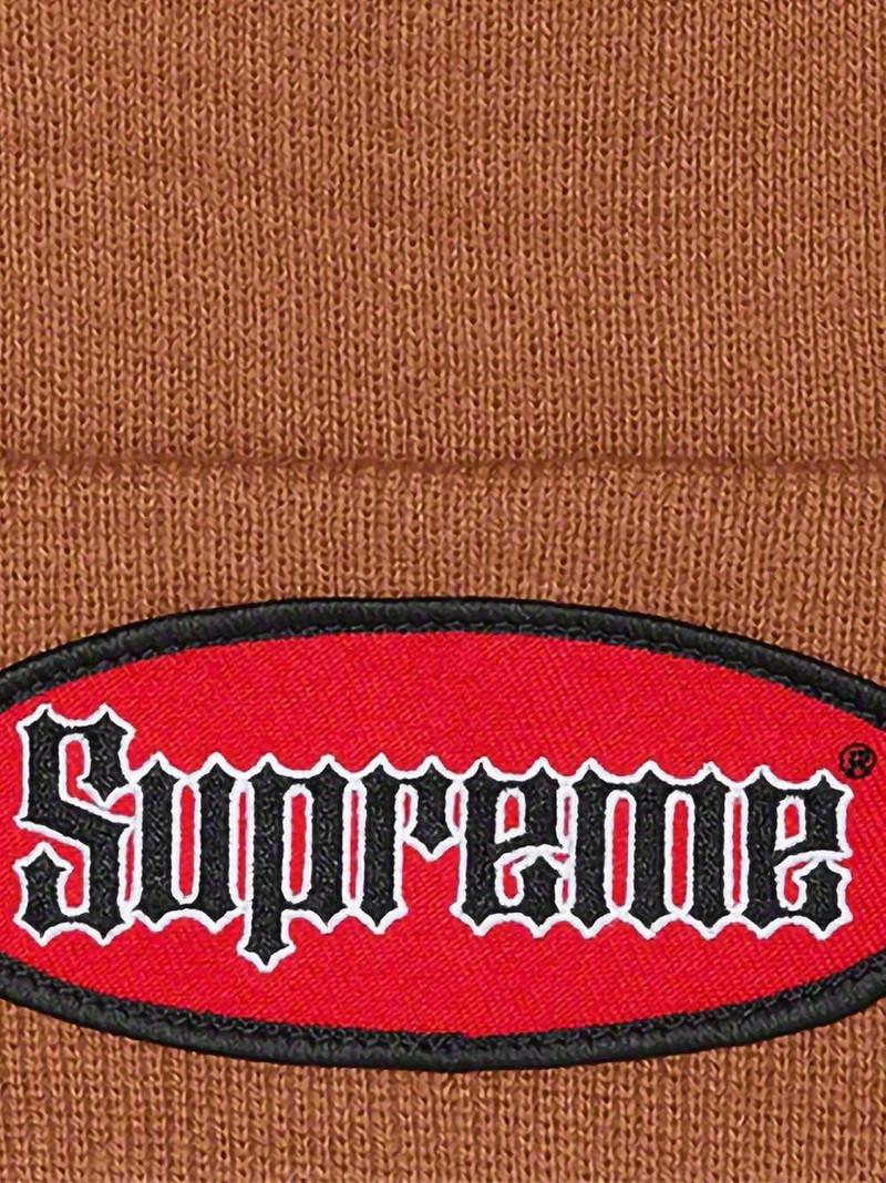 Supreme Oval Patch Beanie outlook