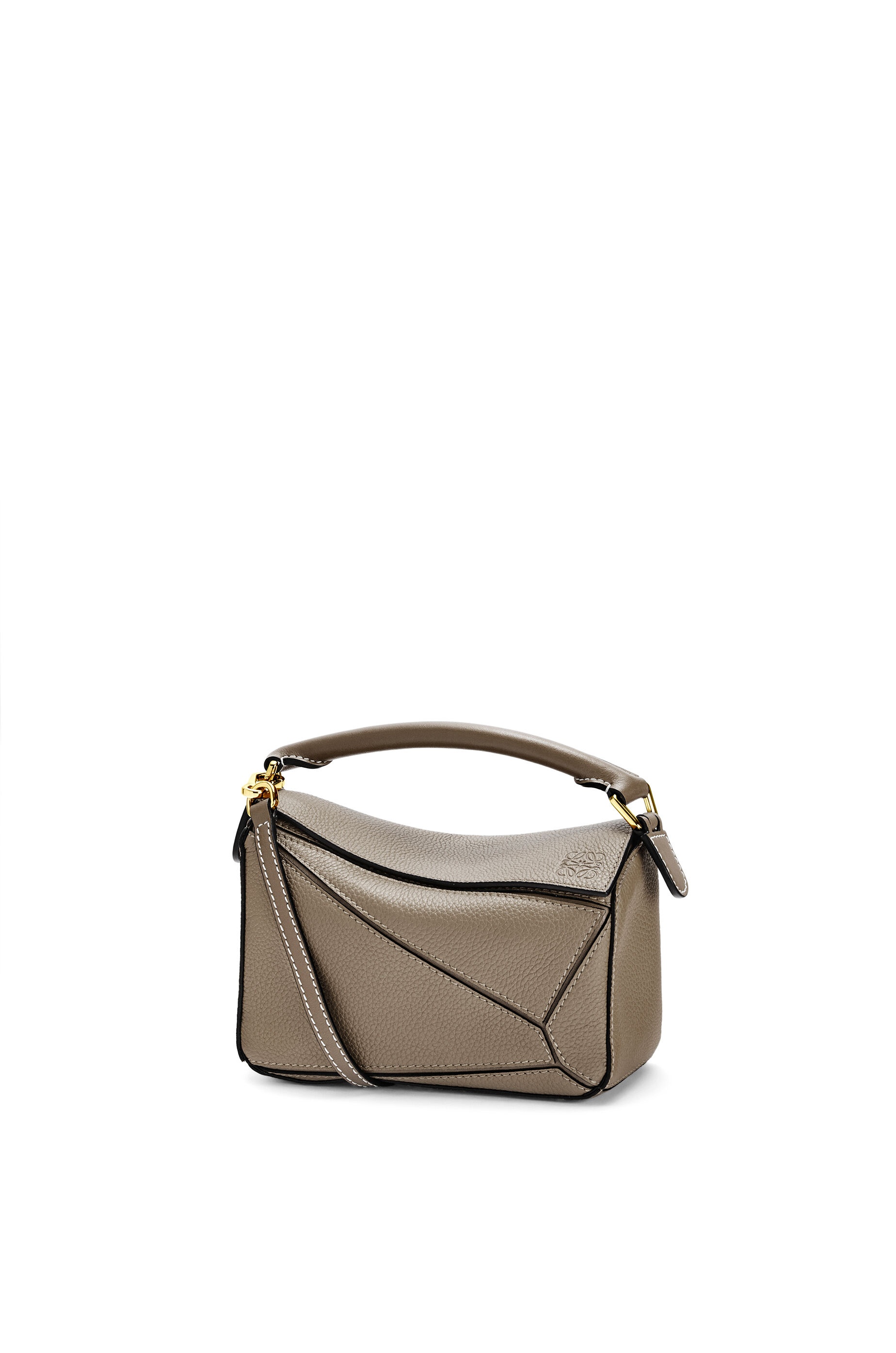 Mini Puzzle bag in soft grained calfskin - 1