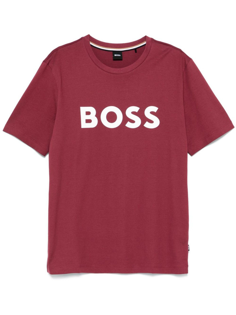 logo-print T-shirt - 1