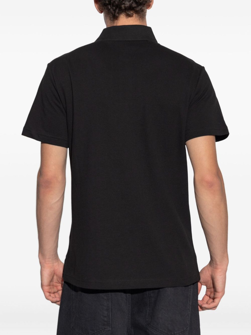 logo cotton polo shirt 4