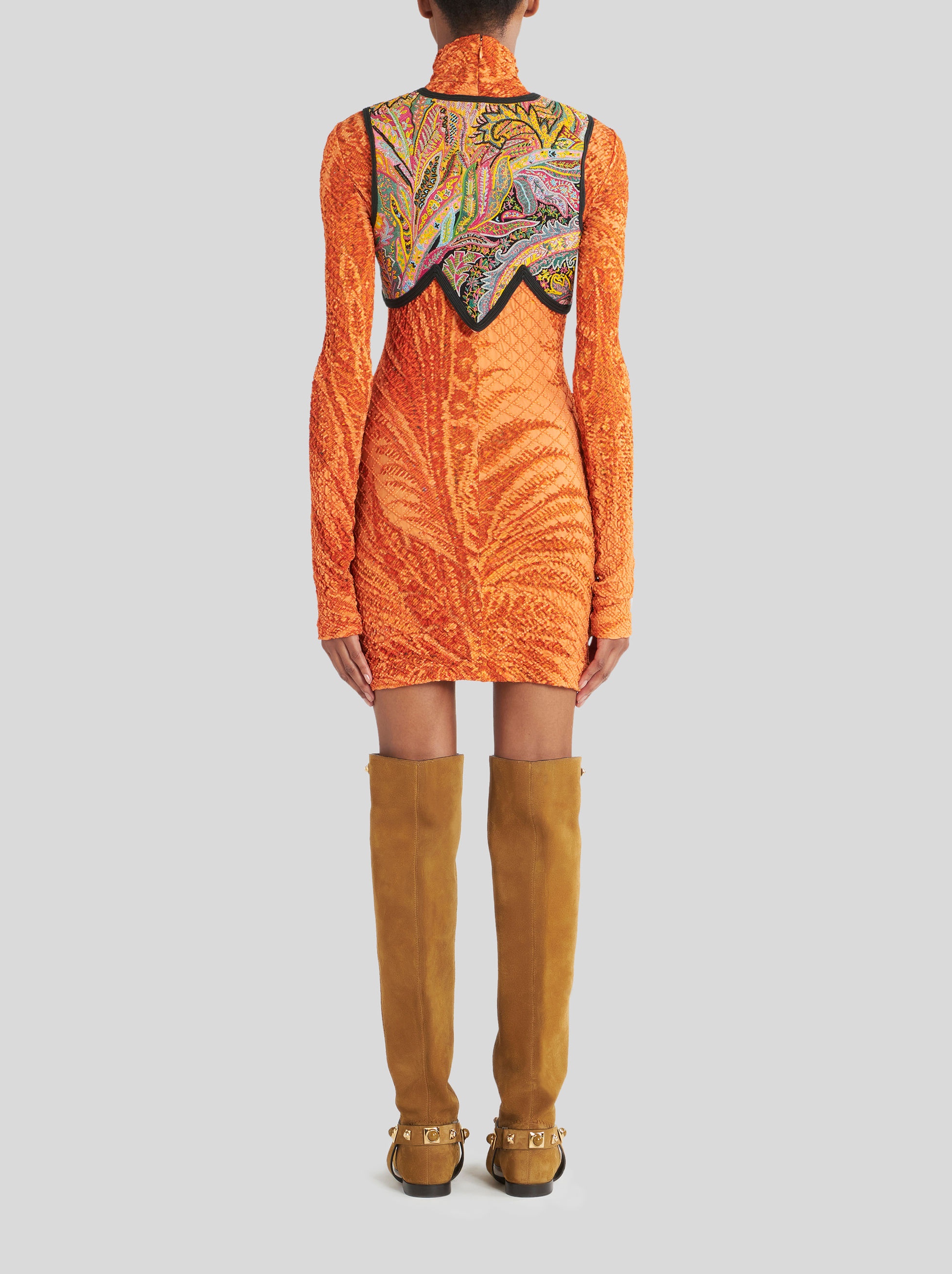 PAISLEY EMBROIDERED WAISTCOAT - 5