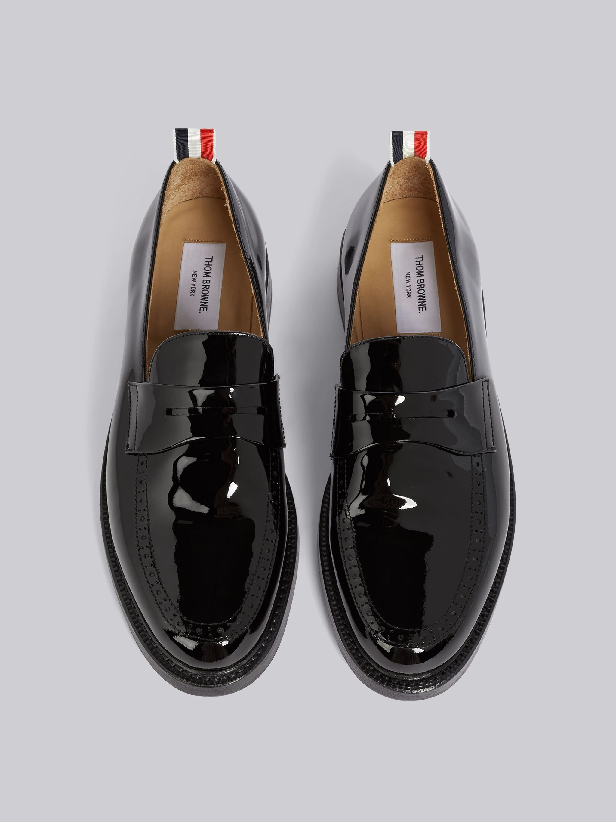 Black Patent Leather Penny Loafer - 4