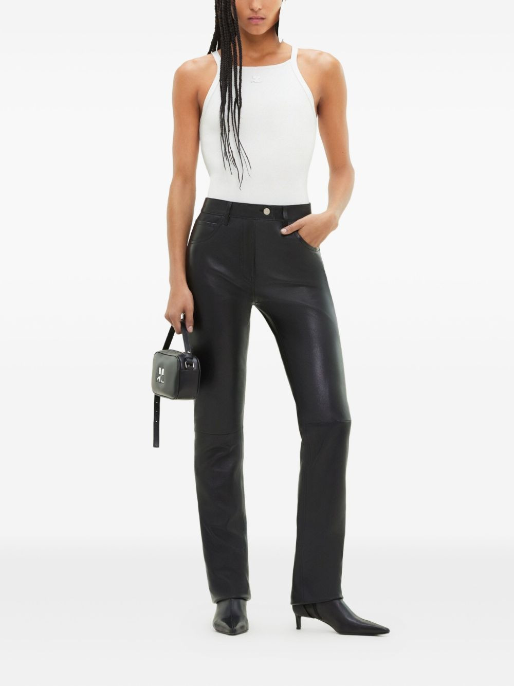 leather trousers - 2