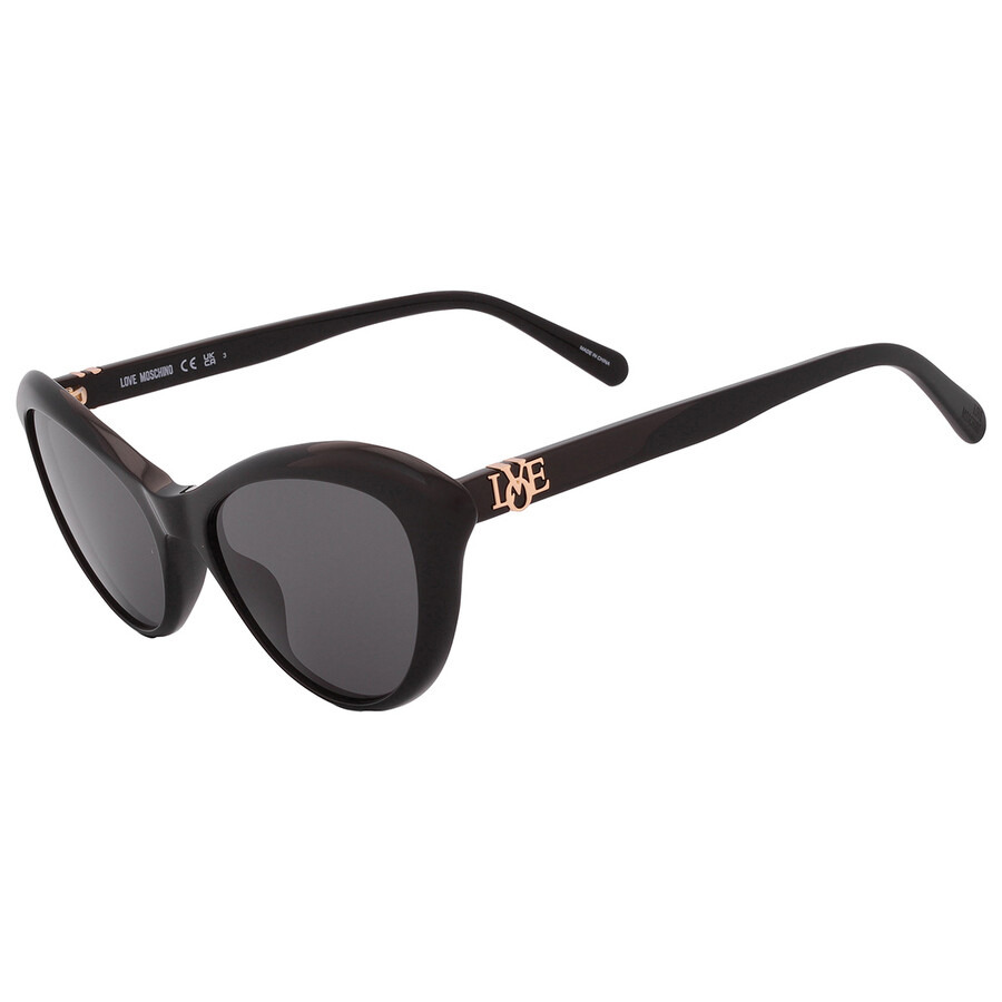 Moschino Grey Cat Eye Ladies Sunglasses MOL015/S 0807/IR 53 - 4