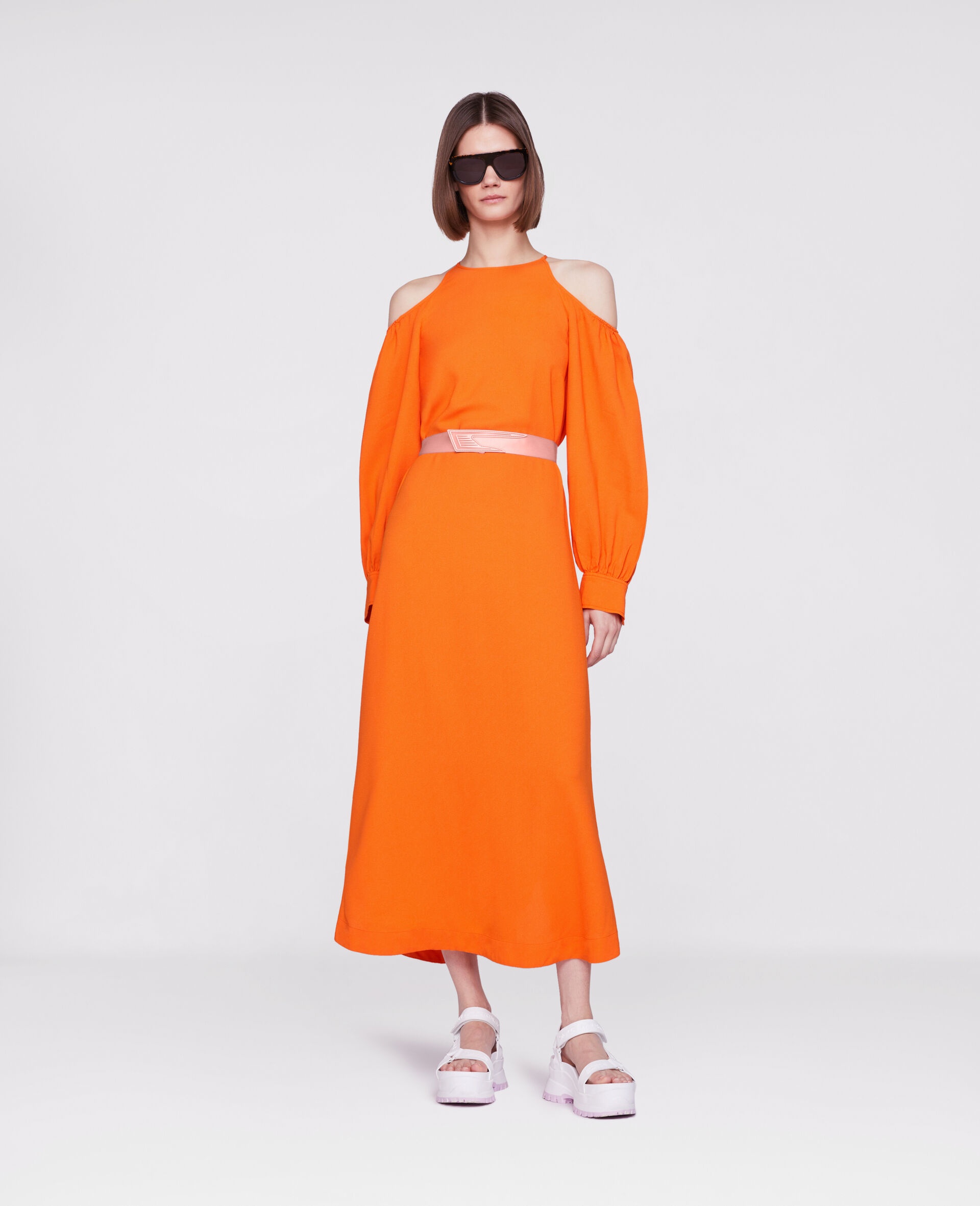 Belted Maxi Dress - 2