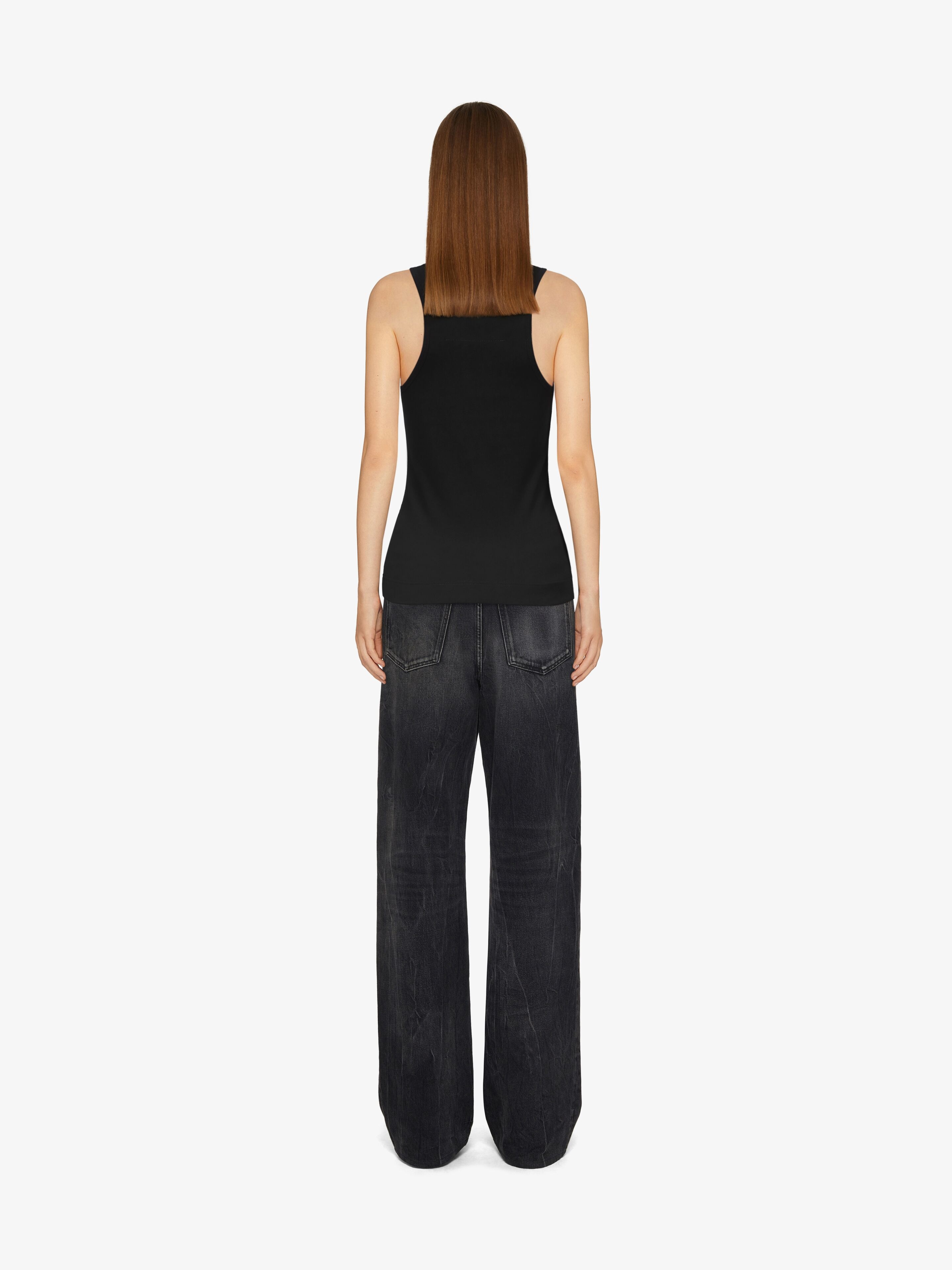 GIVENCHY ARCHETYPE SLIM FIT TANK TOP IN COTTON - 4