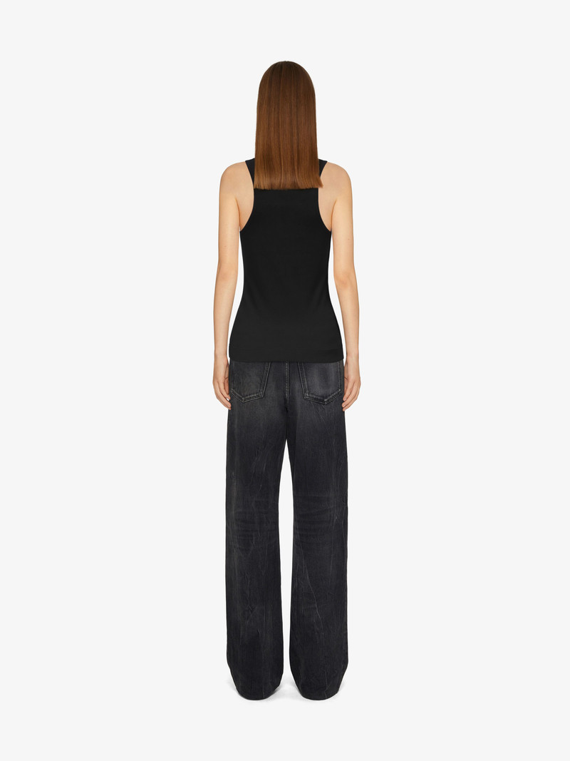 GIVENCHY ARCHETYPE SLIM FIT TANK TOP IN COTTON 4