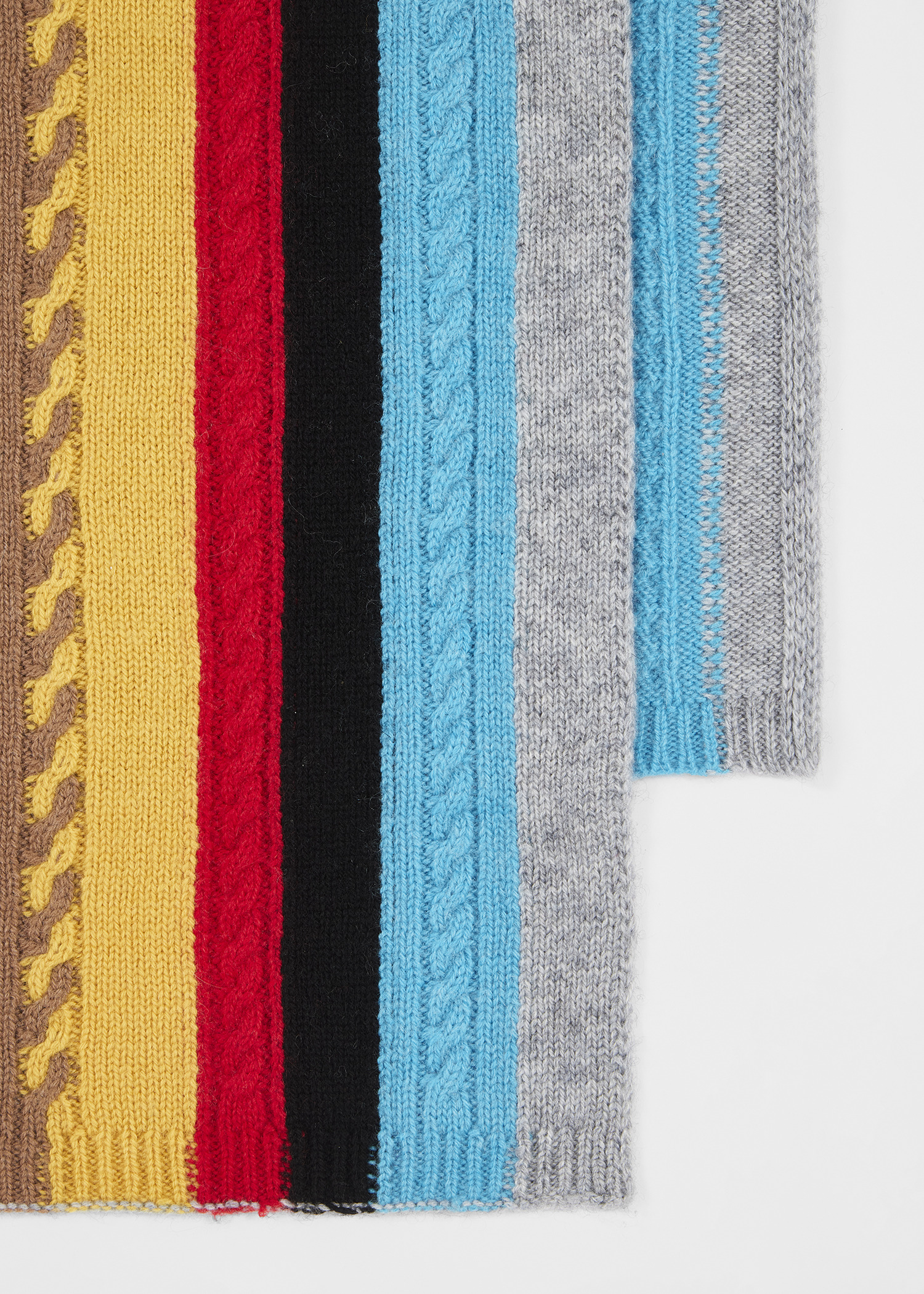 Women's Merino Wool 'Signature Stripe' Scarf - 2