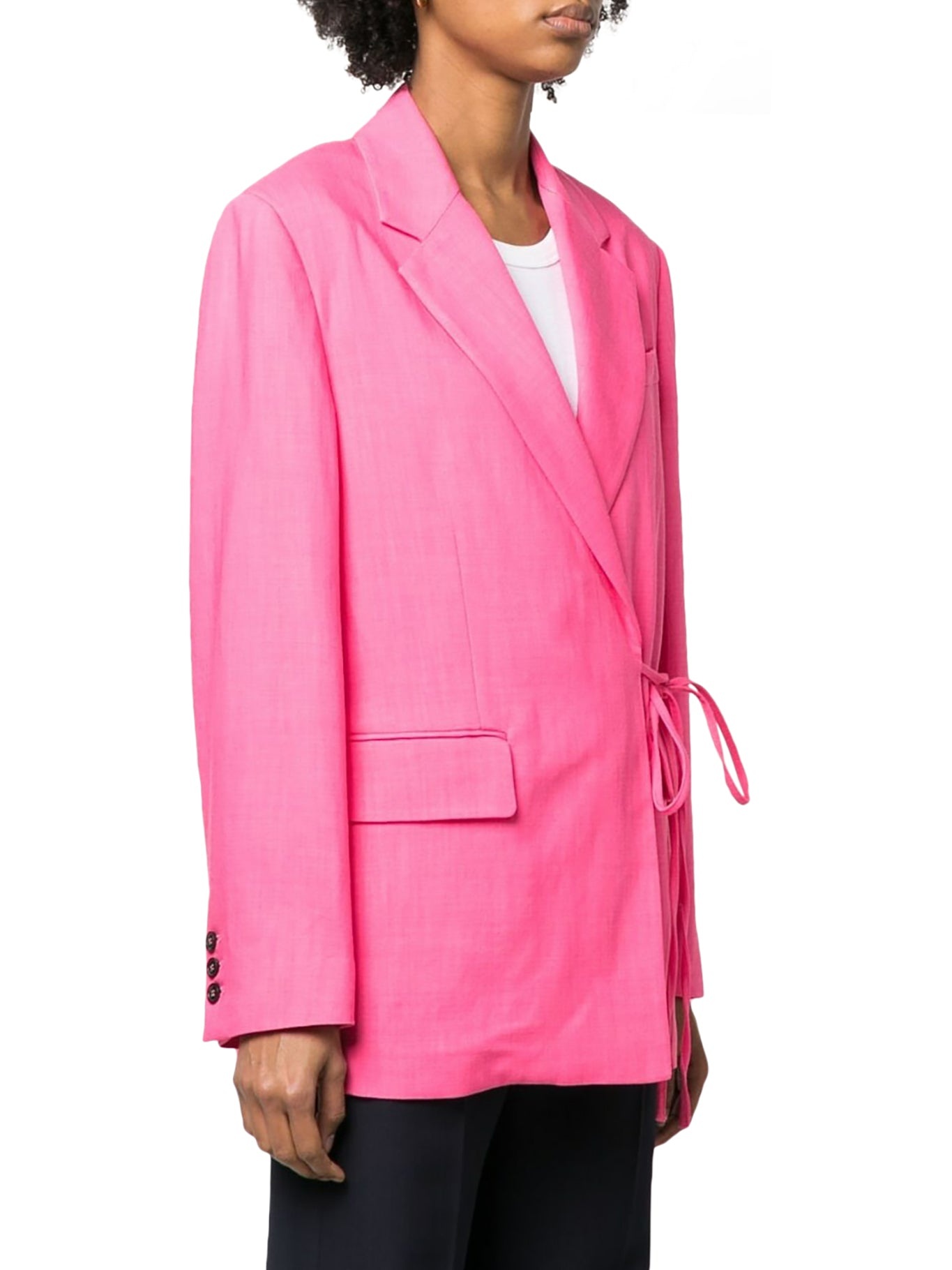 ジャケット MSGM SS23 VISCOSE BLAZER (3441MDG12_23710104) MSGM VISCOSE BLEND JACKET | suitnegozi | REVERSIBLE