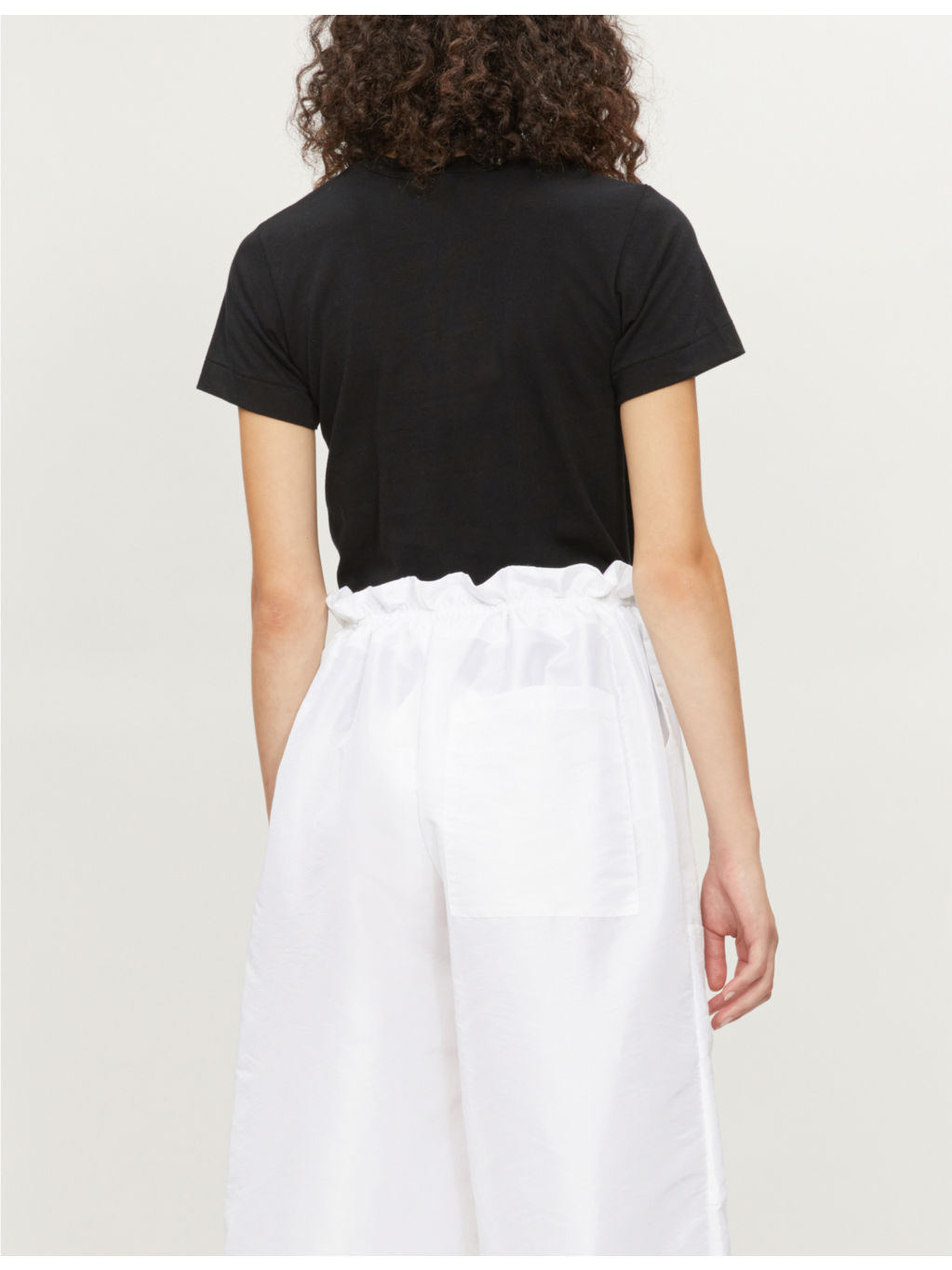 Middle heart-print cotton-jersey T-shirt - 4