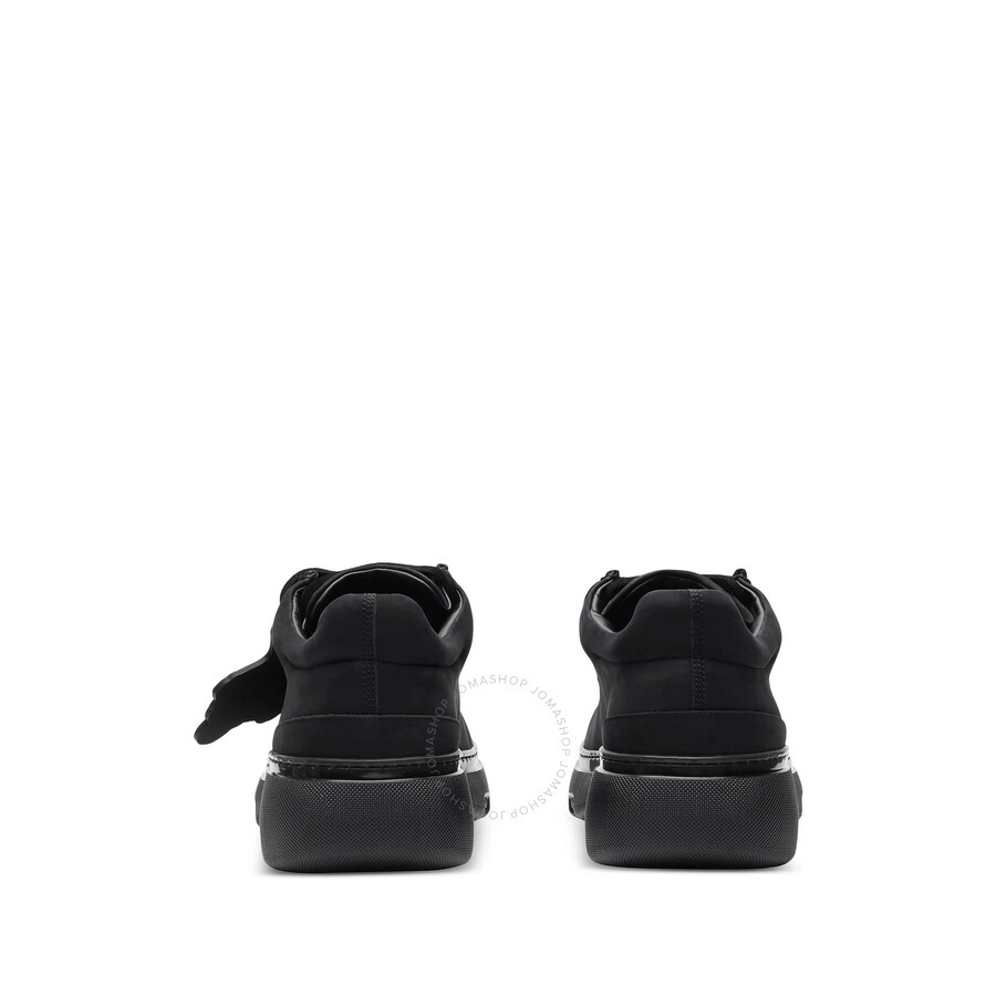 Burberry Lace-Up Creeper Suede Derby Shoes - 2