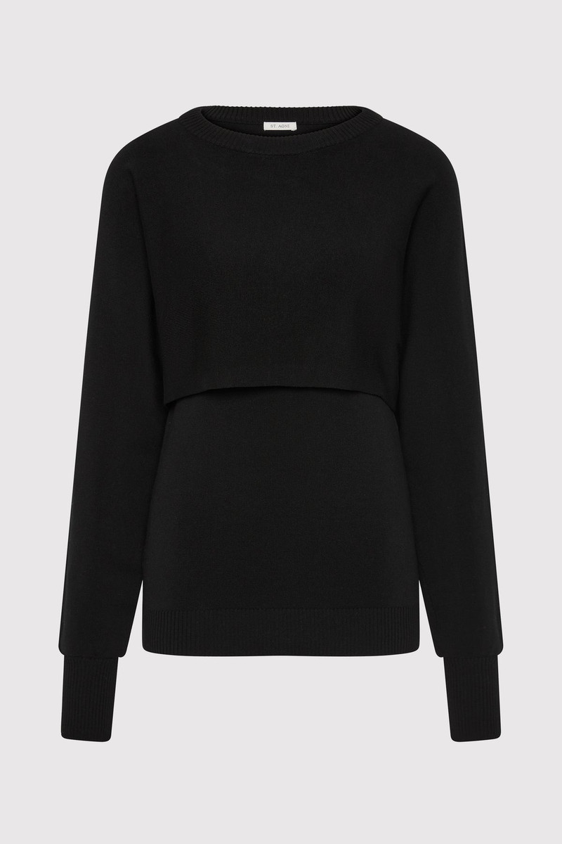 Two Piece Jumper - Black 1