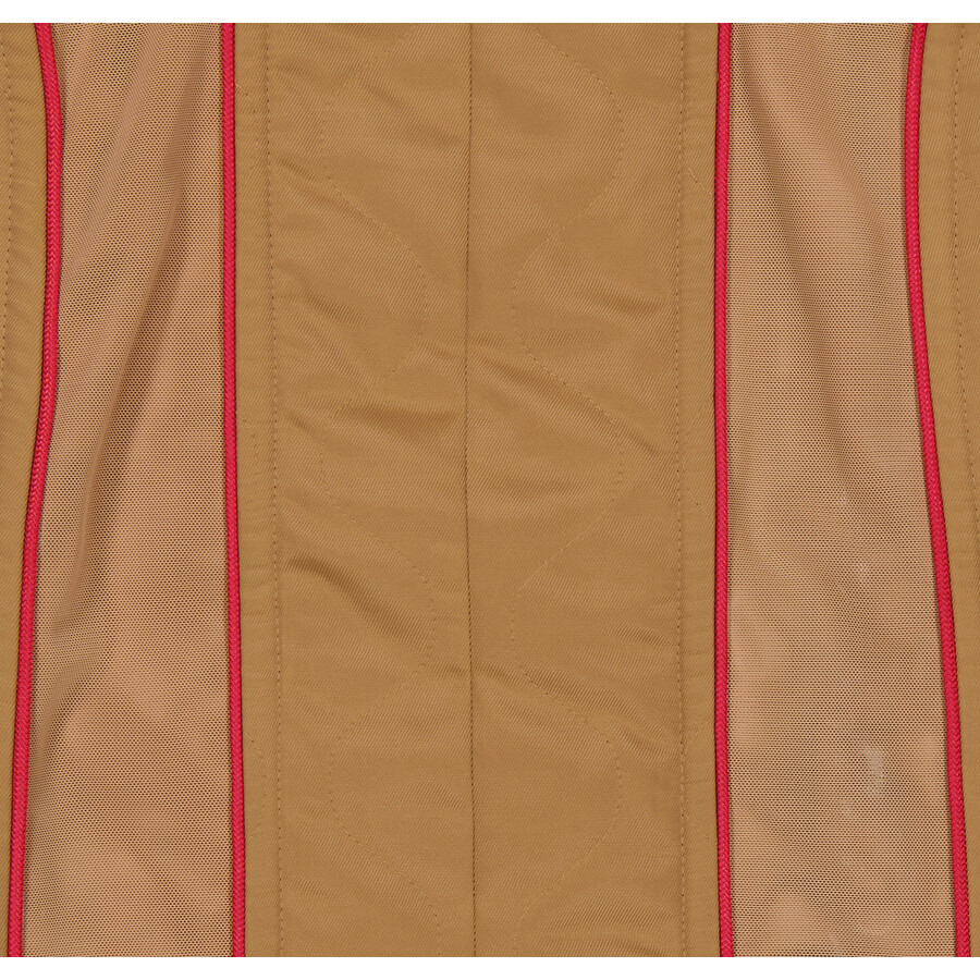 Burberry Ladies Camel Alanis Corset Mini Dress - 7