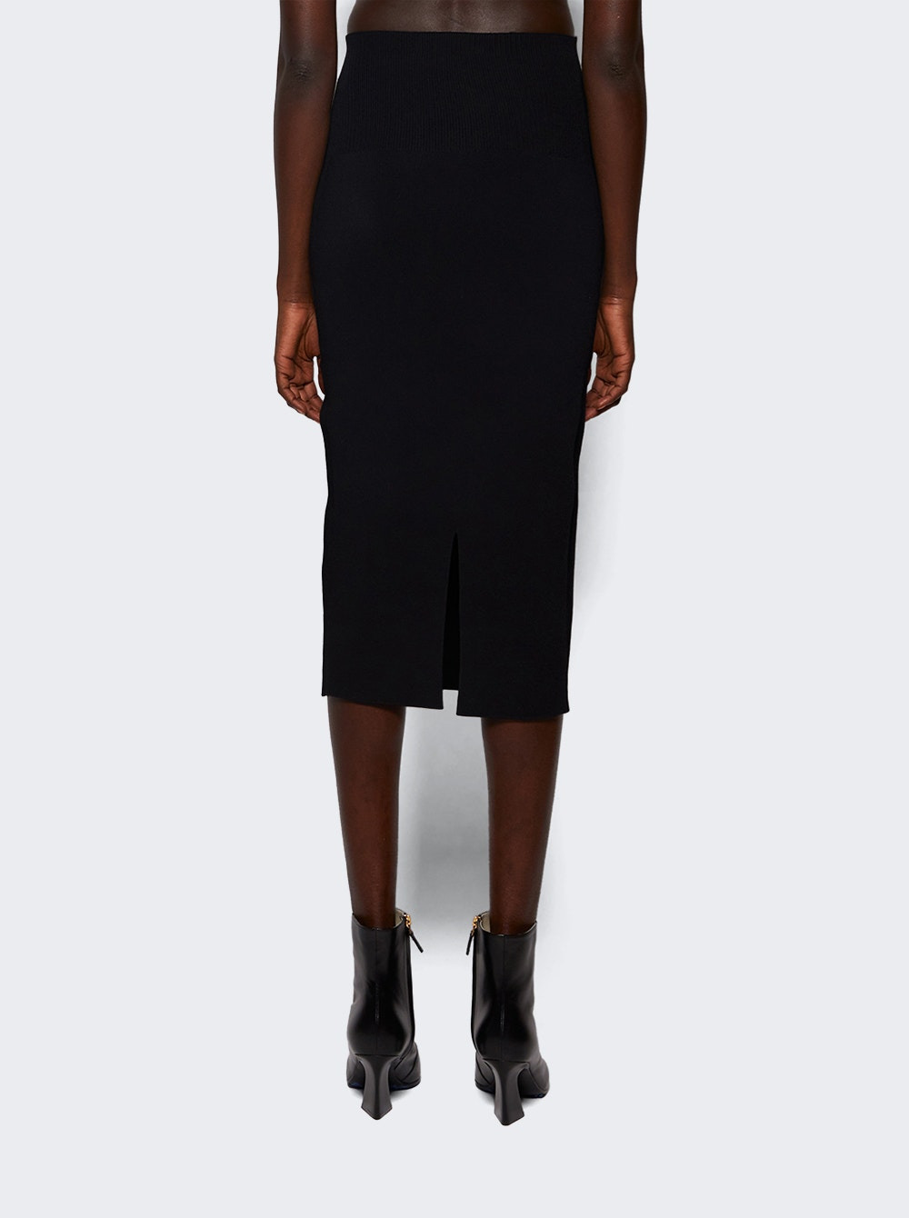 Fitted Skirt Black - 5