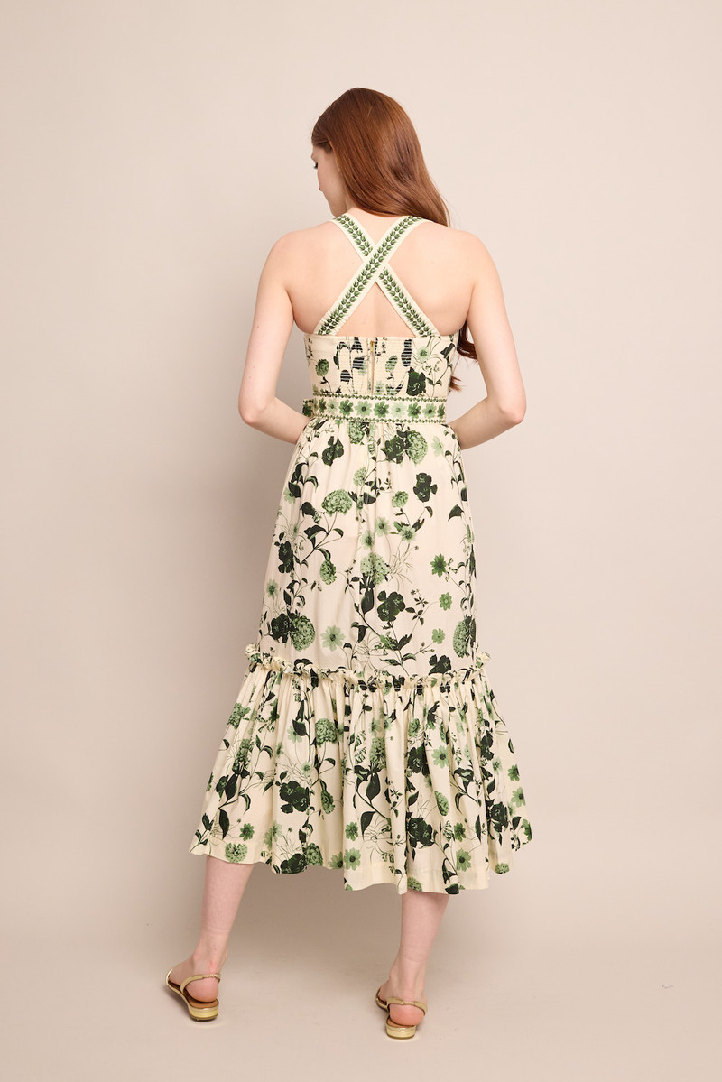 Julietta Dress A Perfect Criss-Cross Back Sundress Featuring A Statement Belt 4