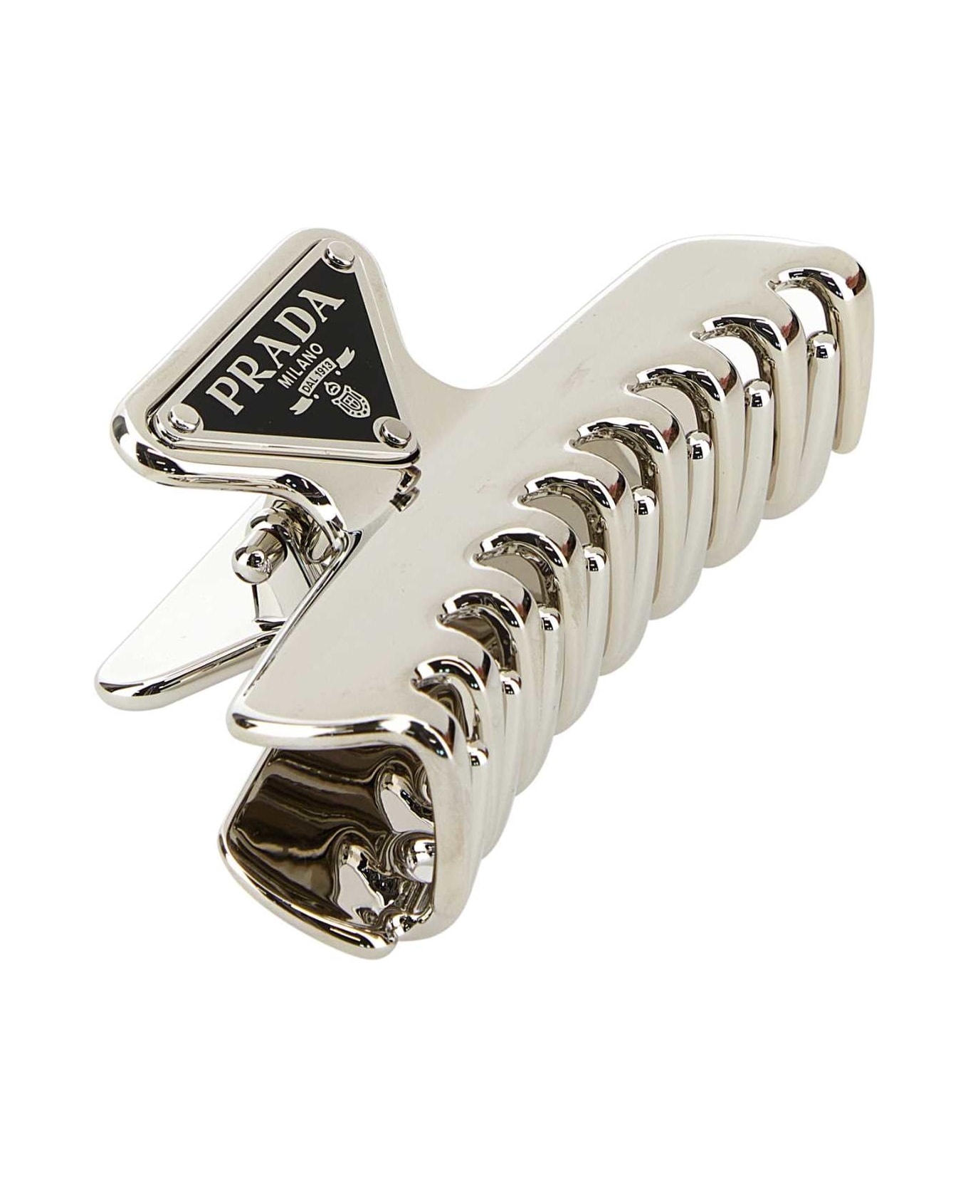 Silver Metal Hair Clip - 2