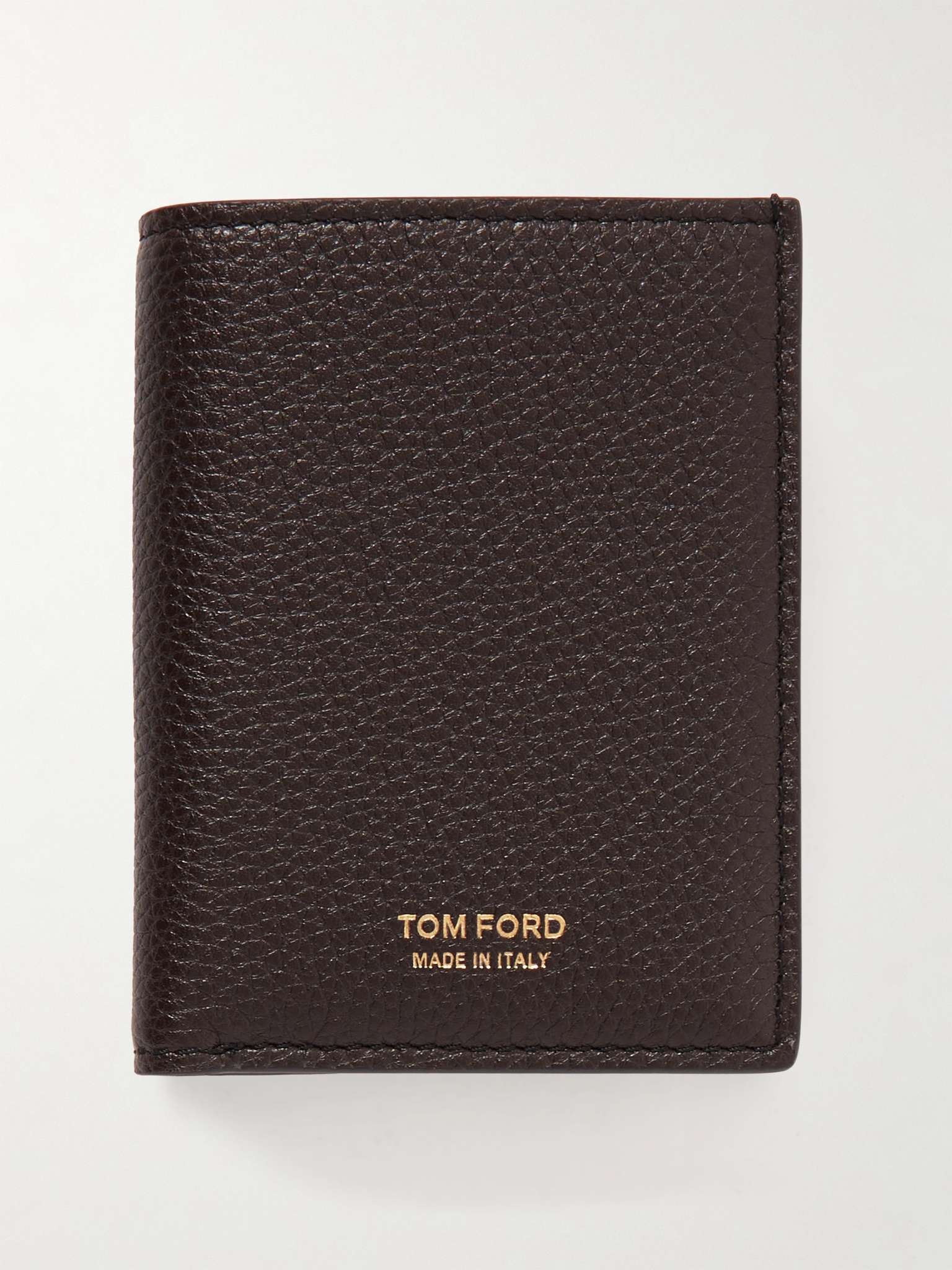 Full-Grain Leather Bifold Cardholder - 1