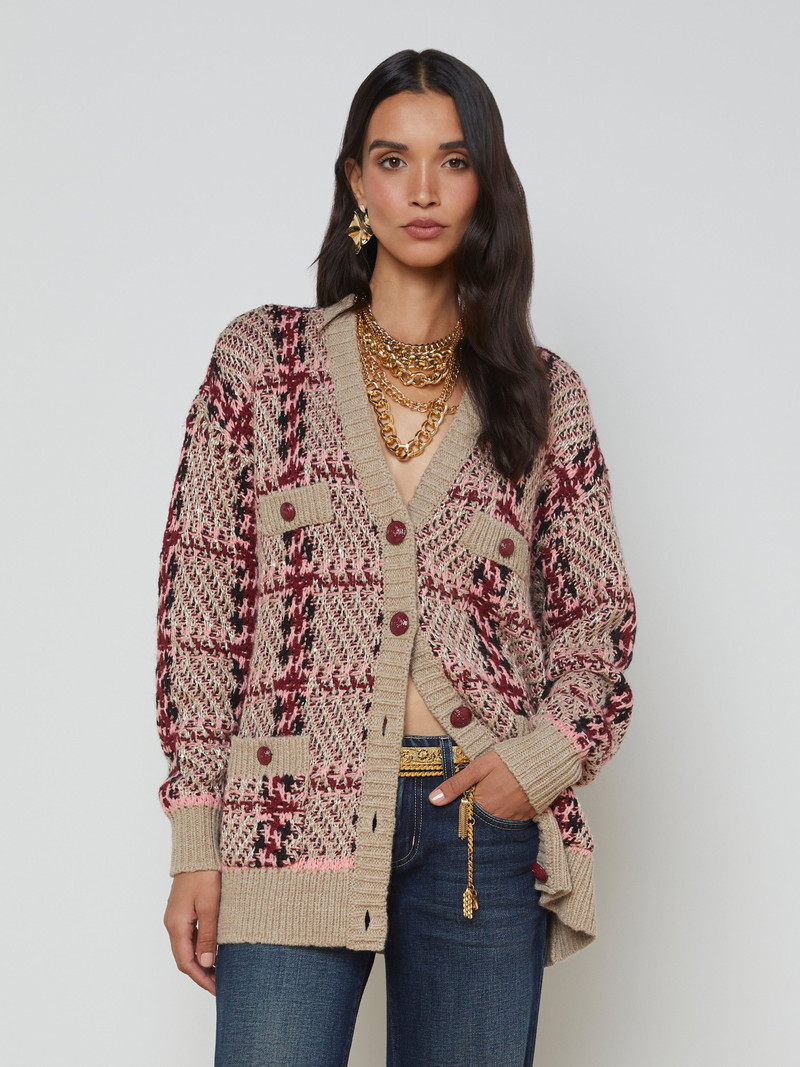 L'AGENCE Macie Cardigan outlook