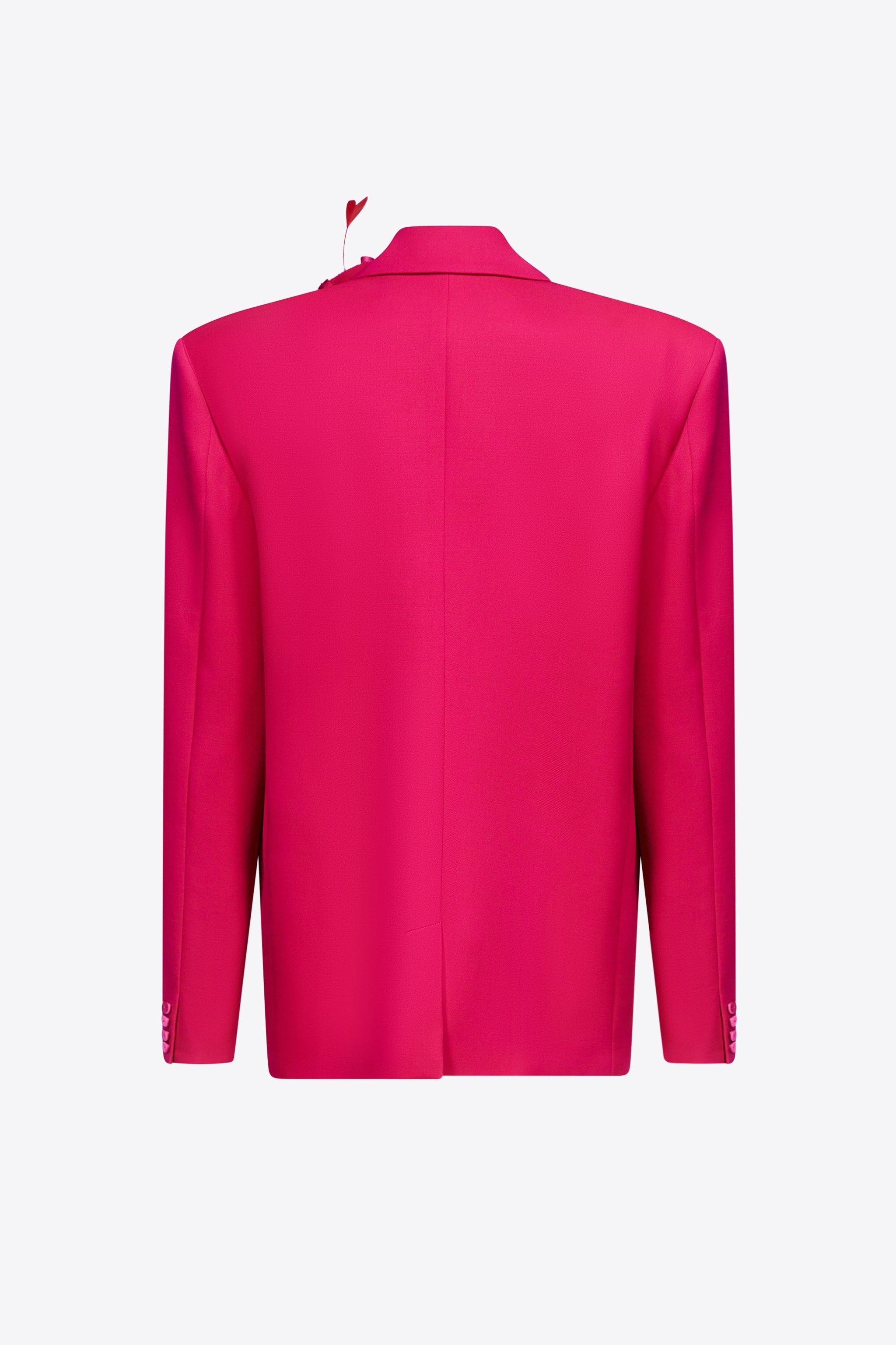 FLOWER CORSAGE OVERSIZED BLAZER - 2