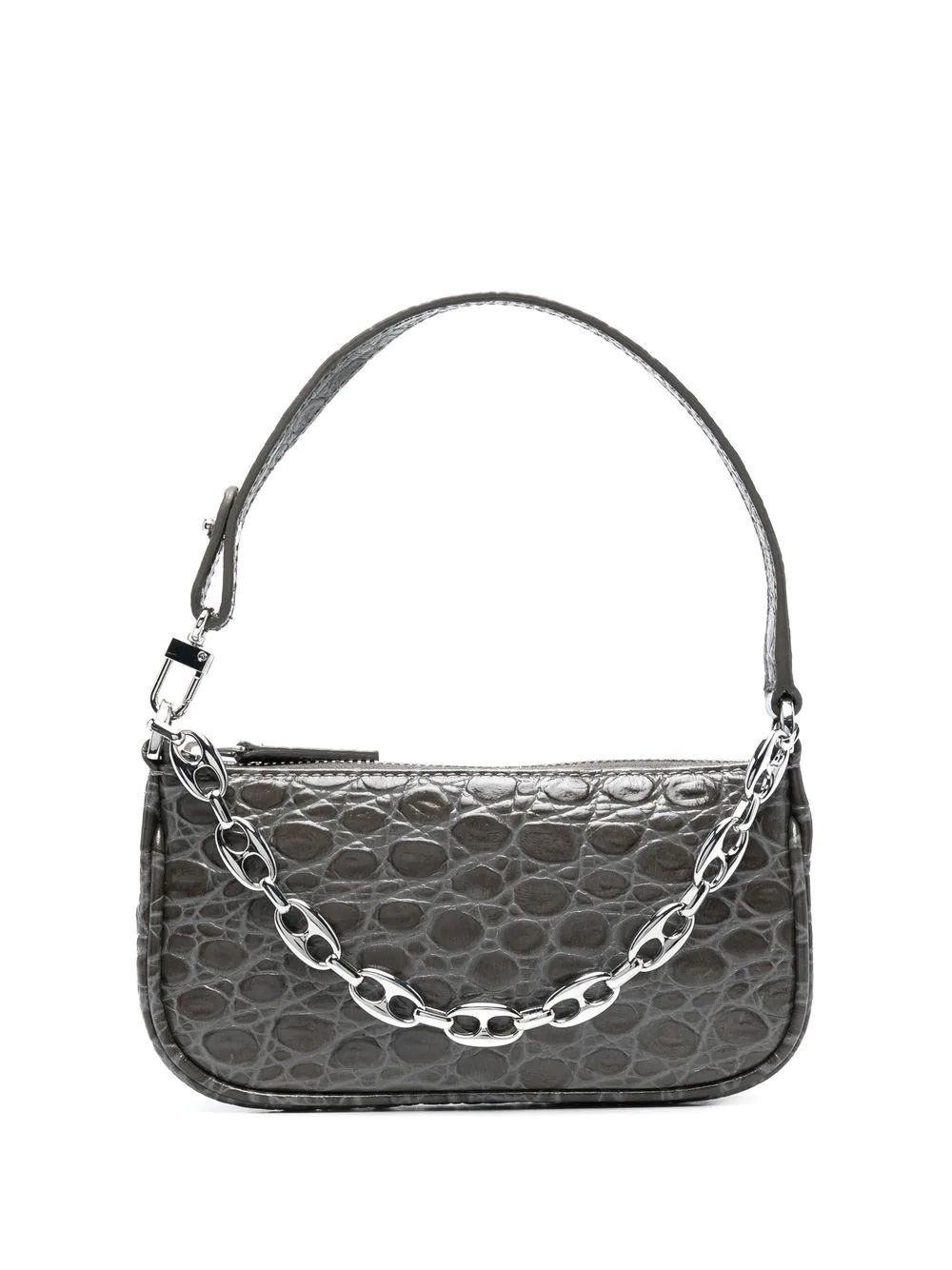 Mini Rachel crocodile-effect bag - 1