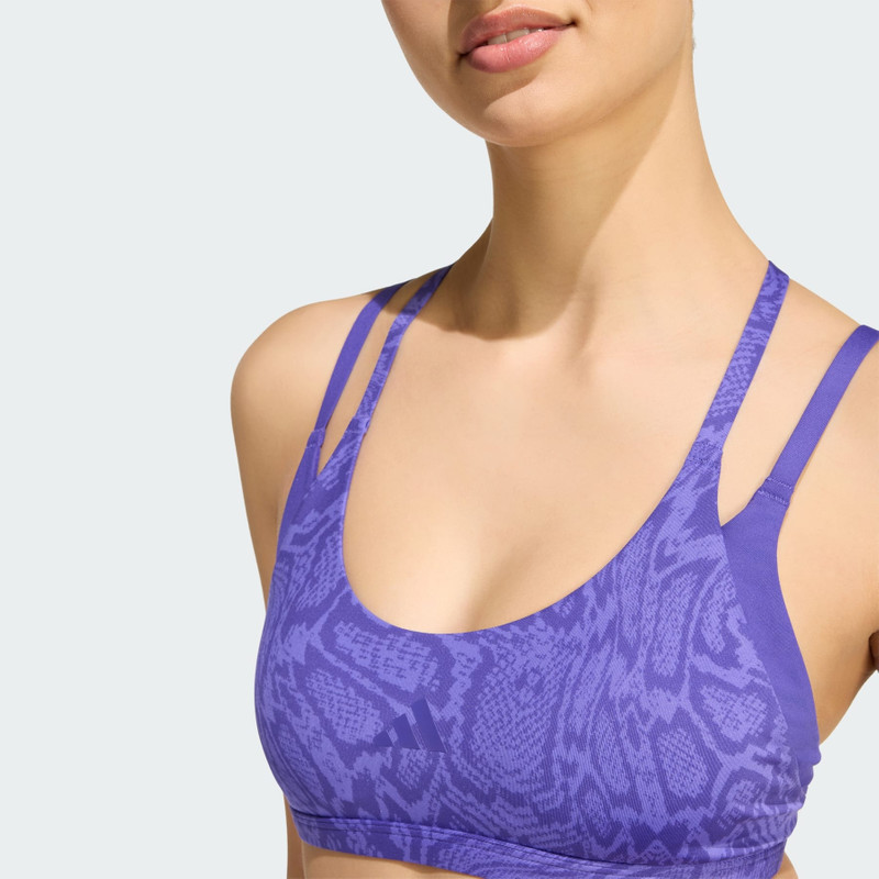 Optime Workout Snake Strappy Lite Support Bra 6