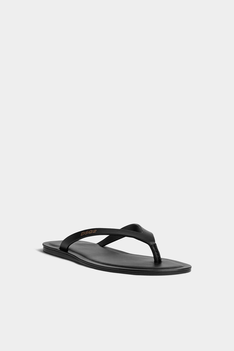 DSQUARED2 DSQ2 LEATHER FLIP FLOP outlook