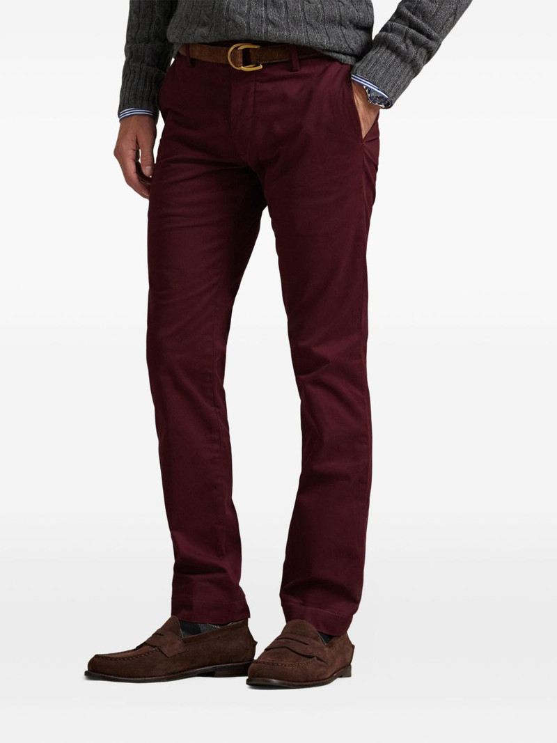 side-pockets flat-front trousers 3