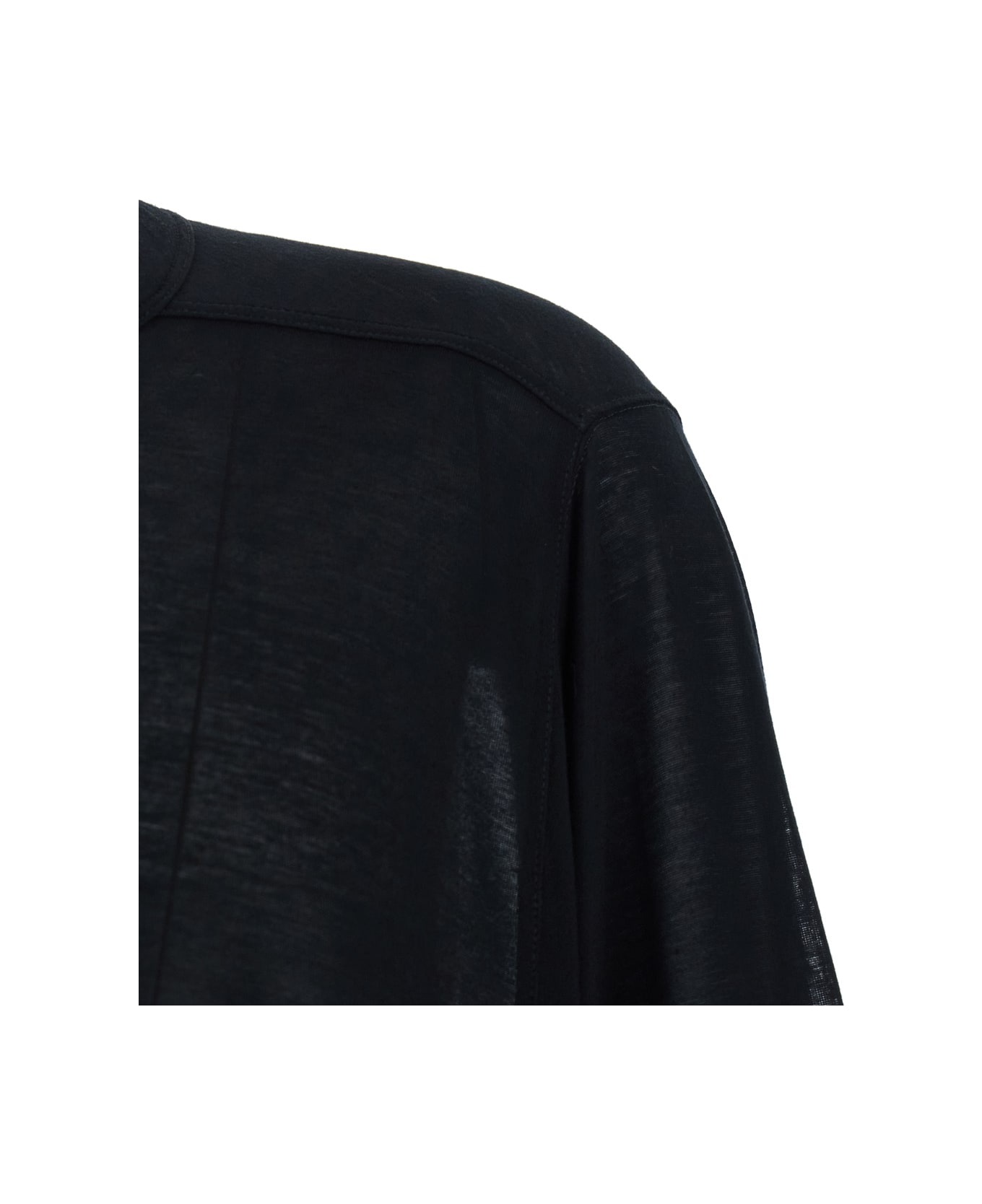 'jumbo' Black Round Neck T-shirt In Cotton Man - 3