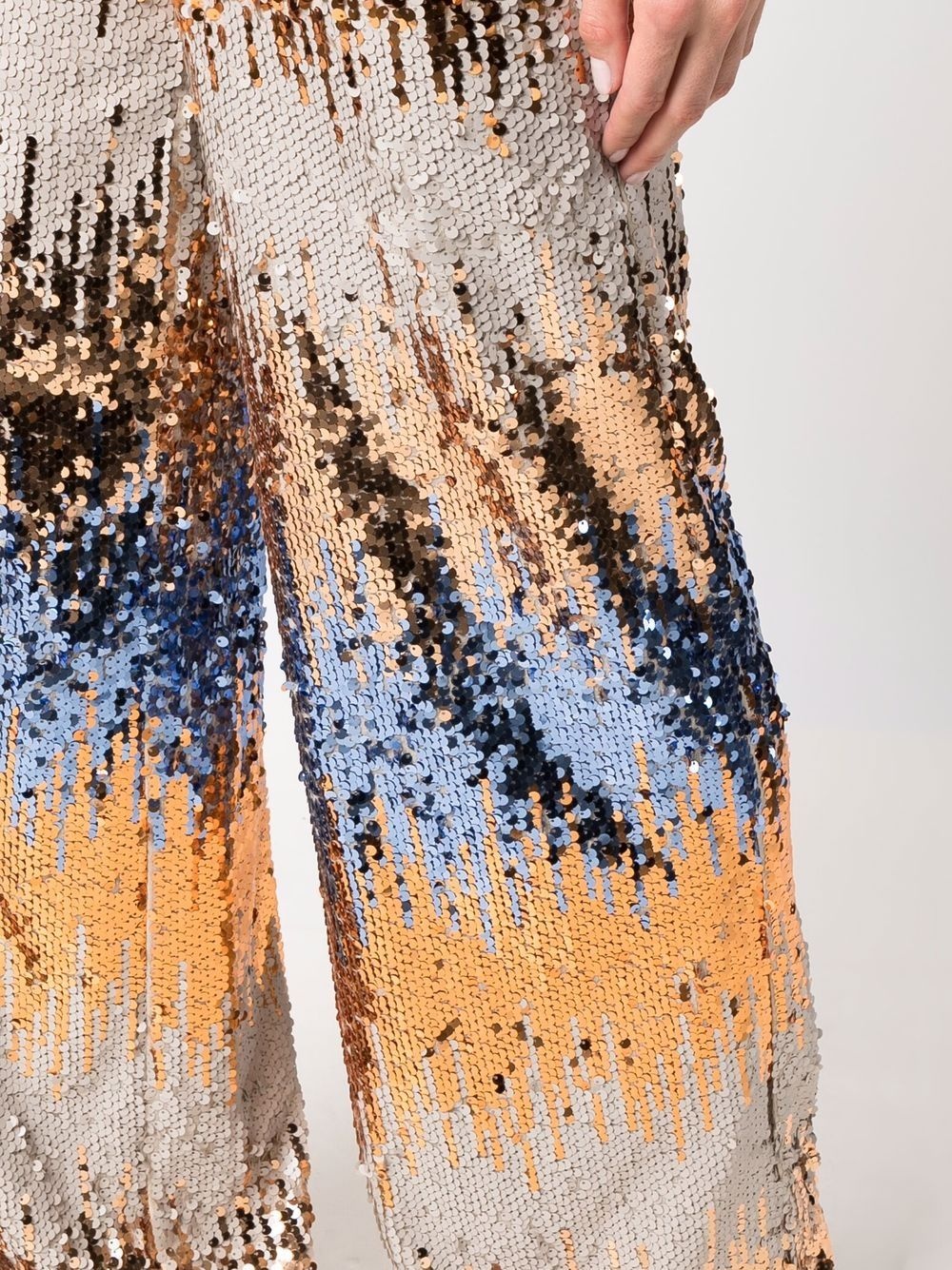 Gothic Plein sequin wide trousers - 5