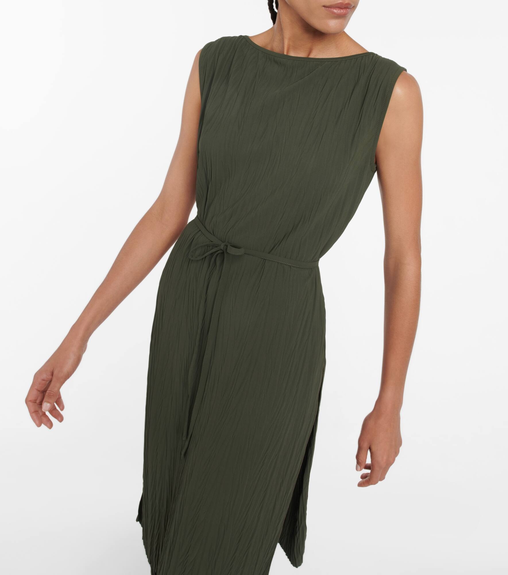 Leisure Teulada pleated jersey dress - 6